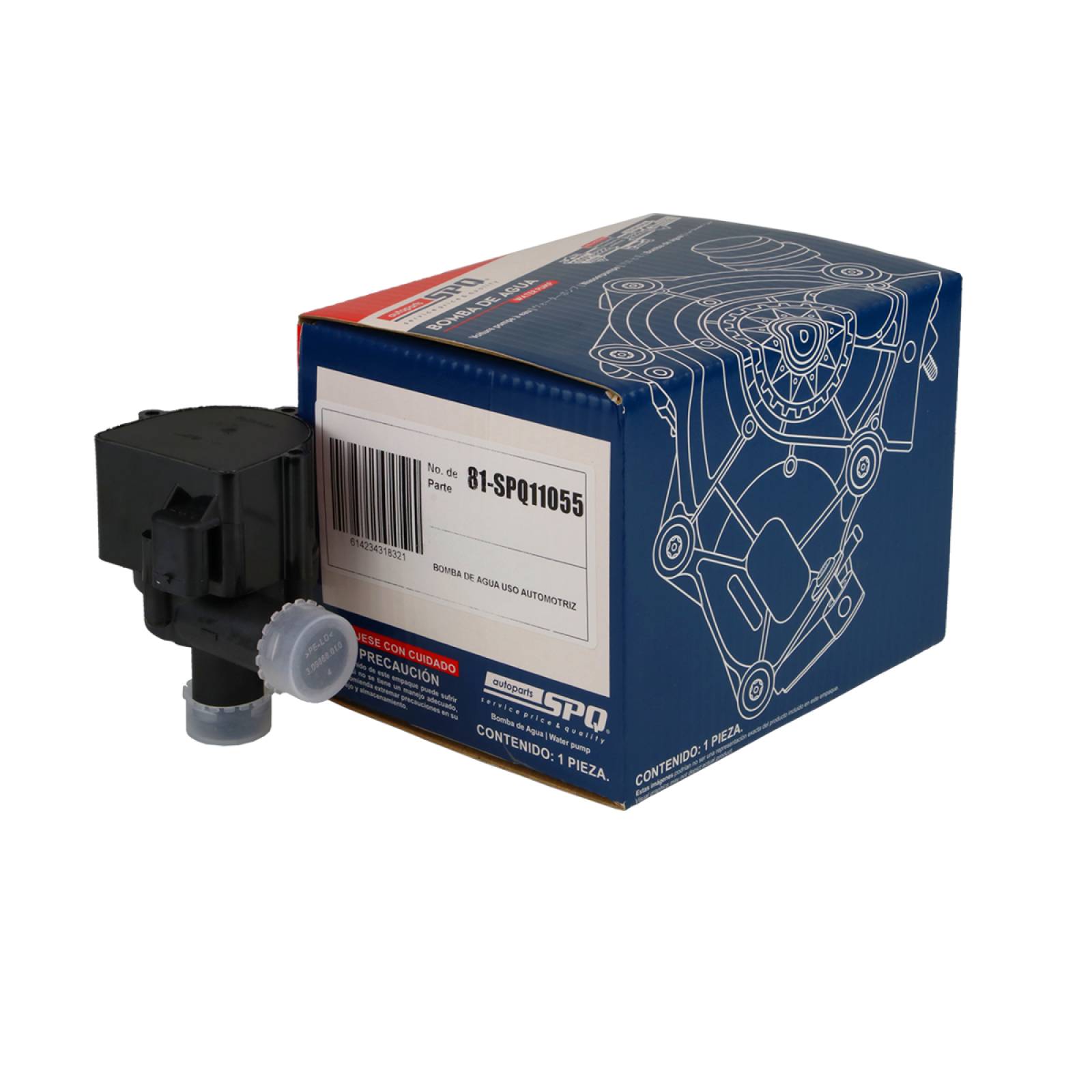 Bomba De Agua; SPQ compatible con Audi; Q7 Quattro 2008-2014 V12 (6.0)