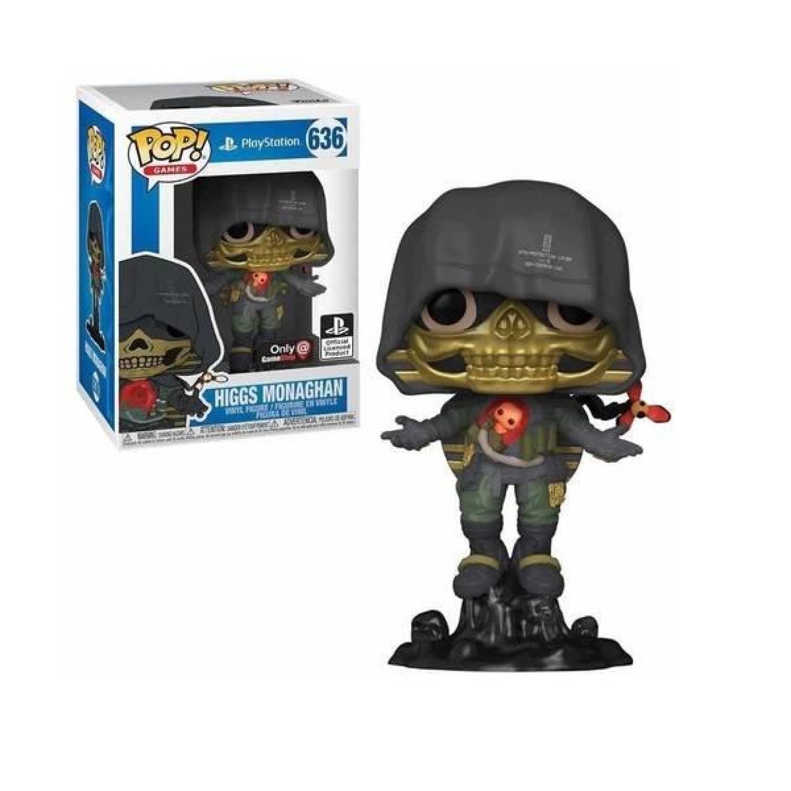 Funko Pop Figura Playstation Higgs Monaghan 636 Gamestop