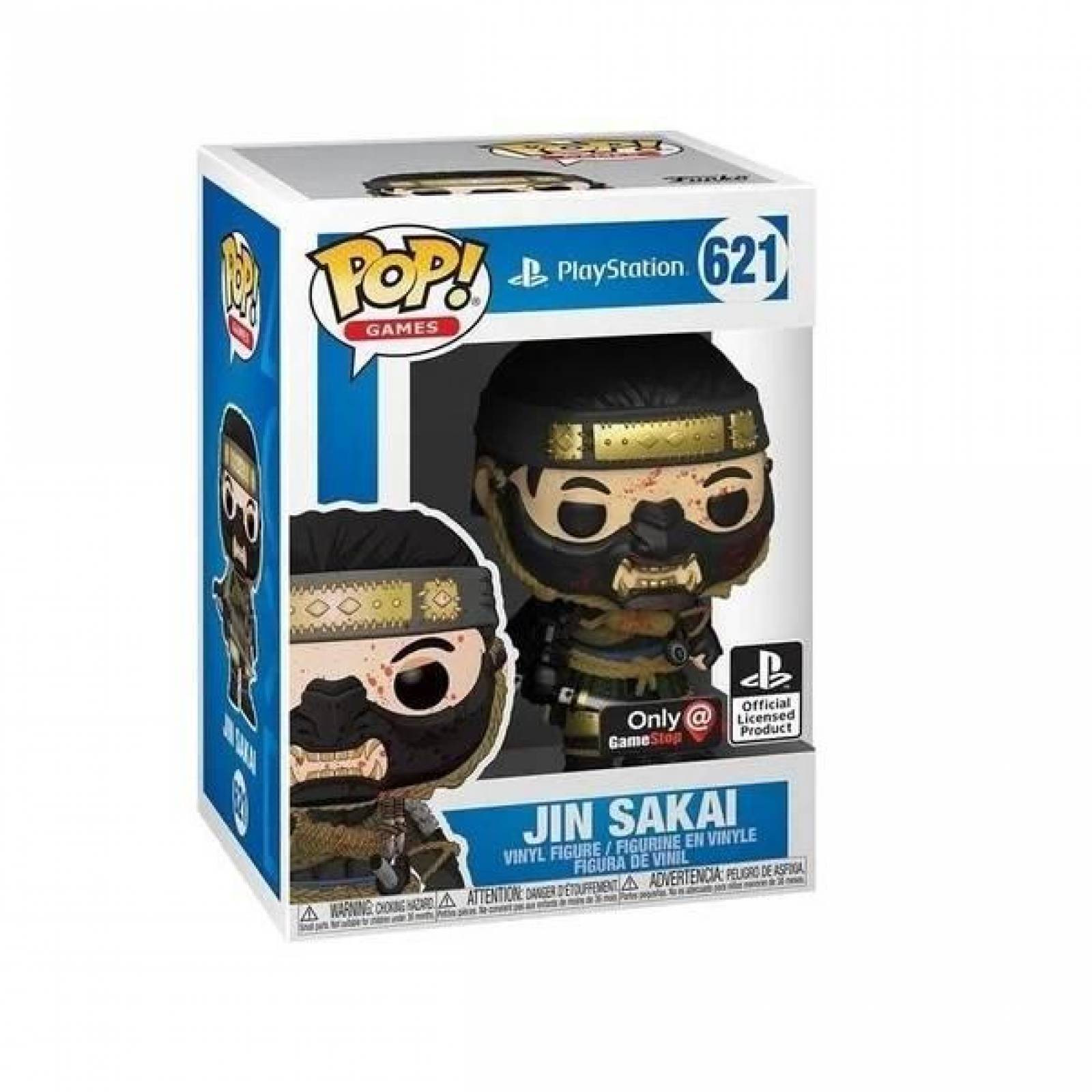 Funko Pop Figura Playstation Jin Sakai 621 Gamestop