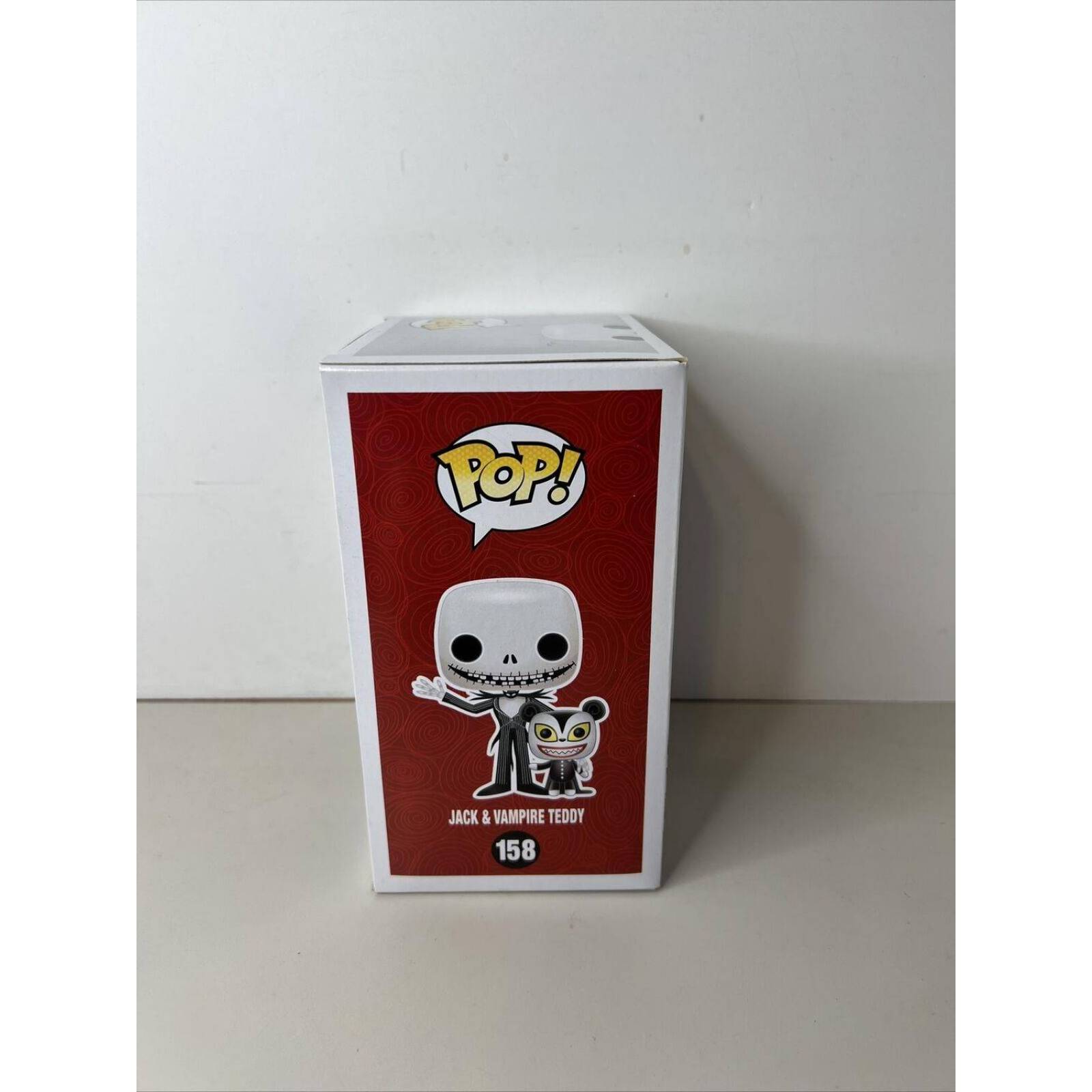 Funko Pop Figura Disney Jack & Vampire Teddy 158 Limited Comic Con 