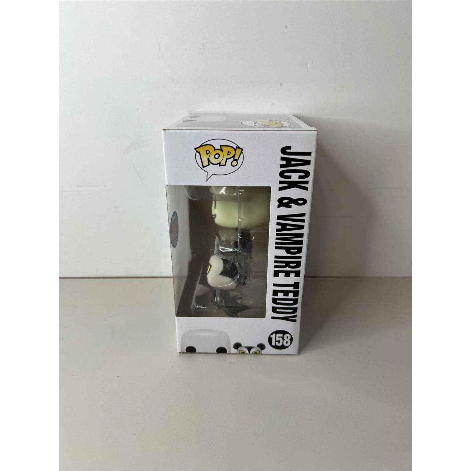 Funko Pop Figura Disney Jack & Vampire Teddy 158 Limited Comic Con 