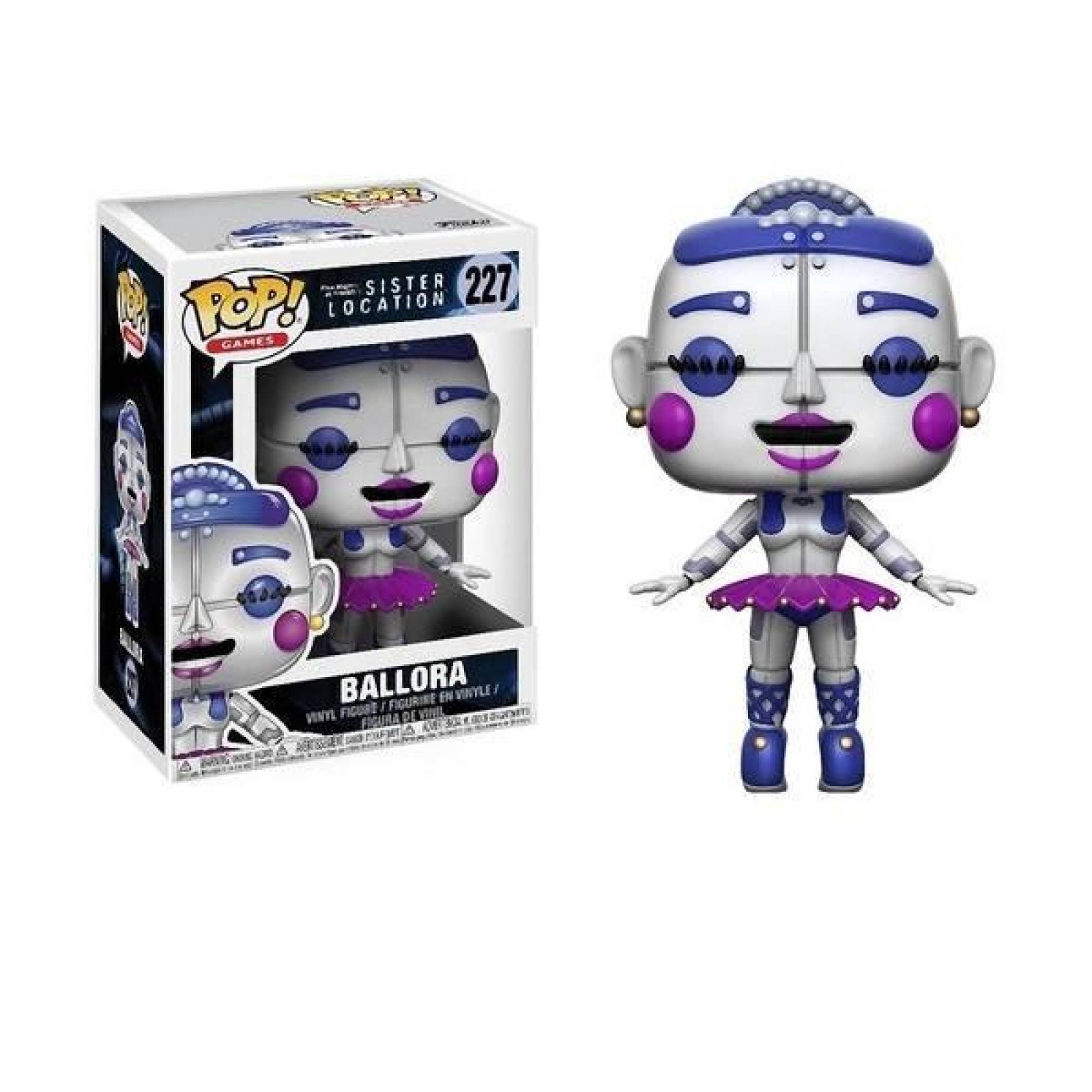 Funko Pop Figura Sister Location Ballora 227 DAÑO 