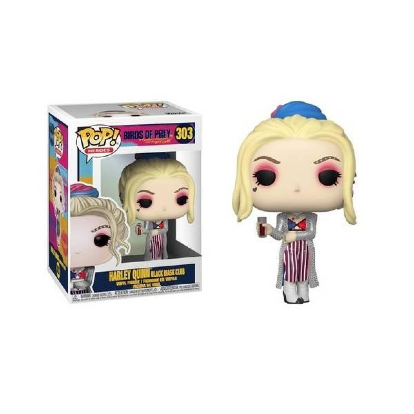 Funko Pop Birds of Prey Harley Quinn Black Mask 303 