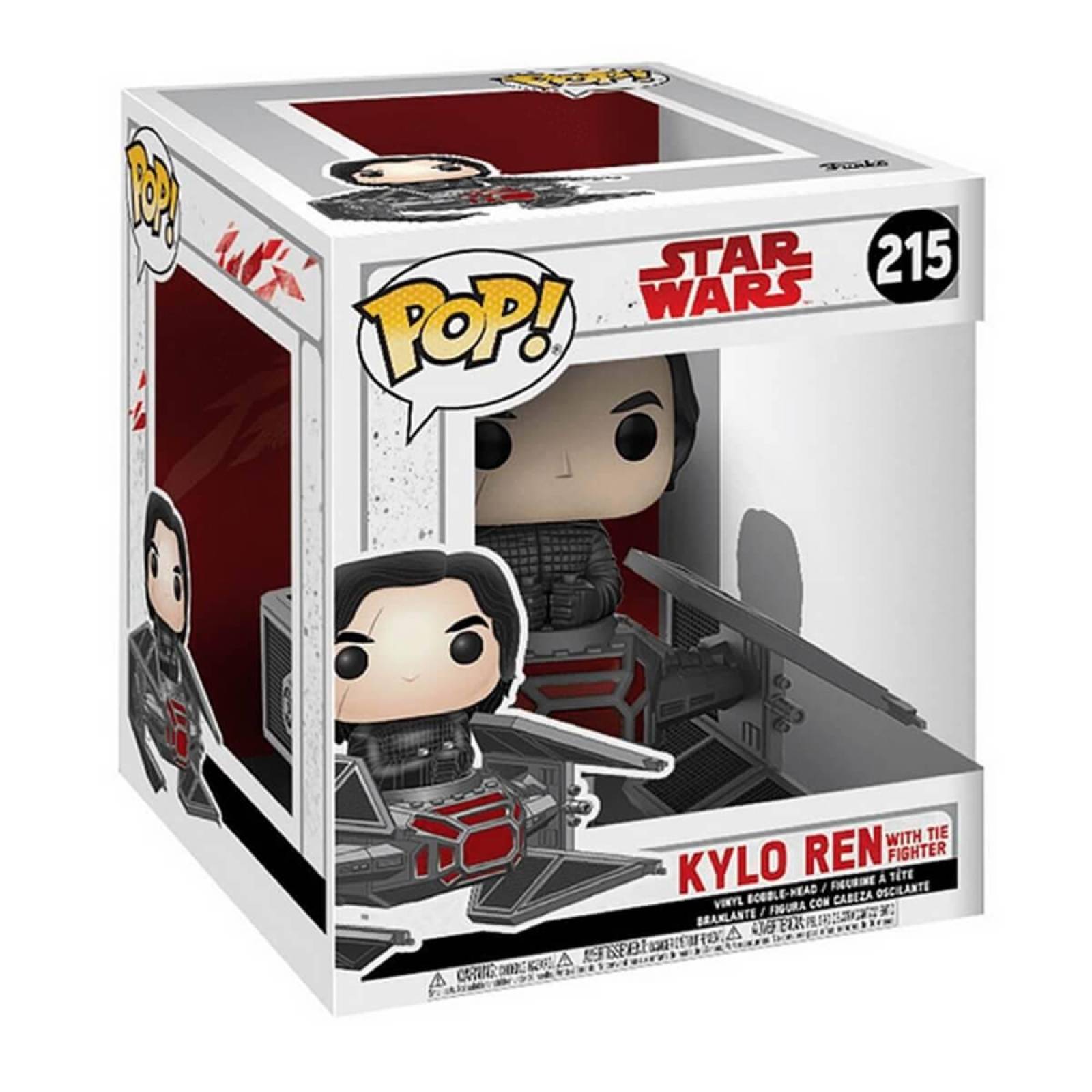 Funko Pop Star Wars Kylo Ren With Tie Fighter 215 