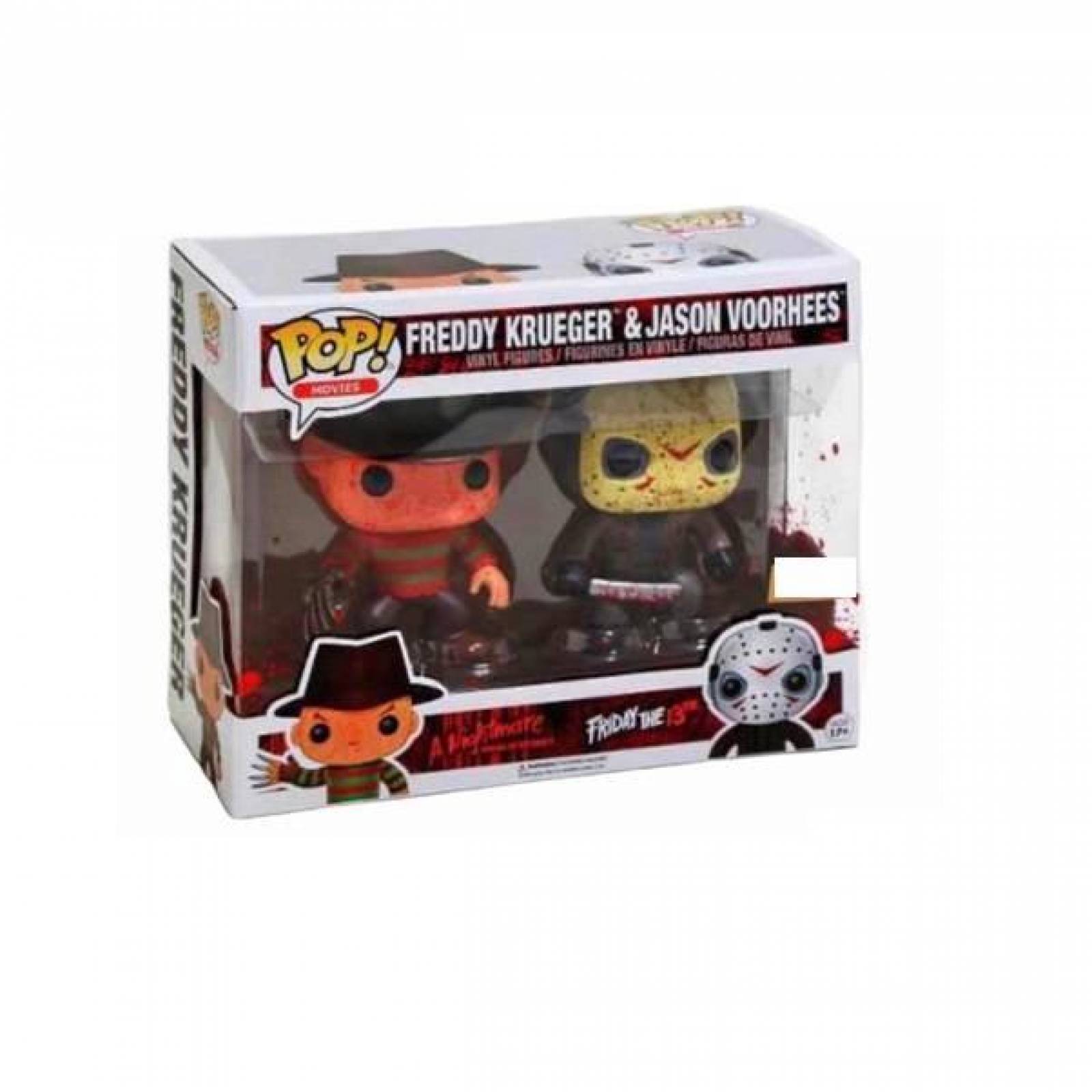 Funko Pop Freddy Krueger & Jason Voorhees 