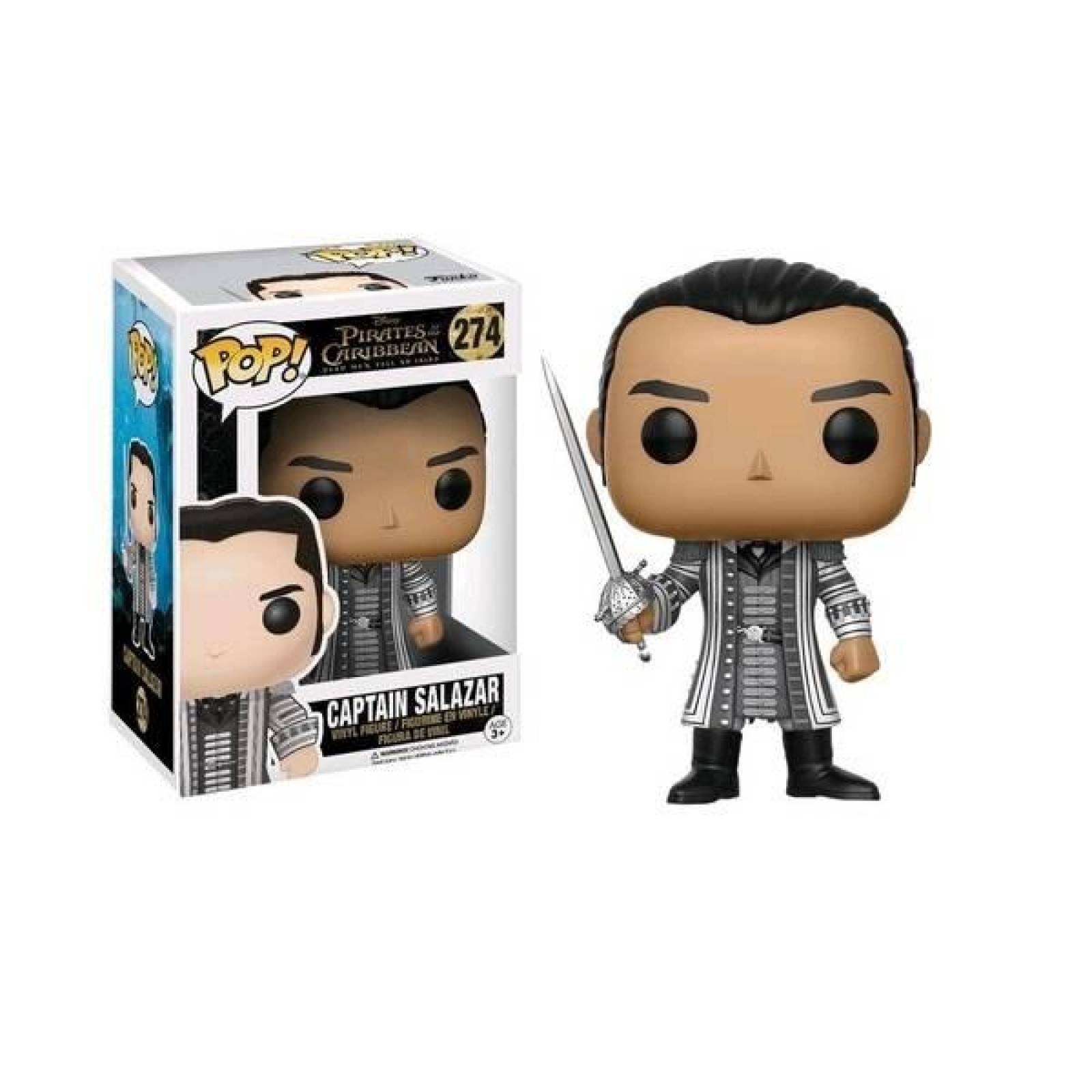 Funko Pop Pirates of Caribbean Captain Salazar 274