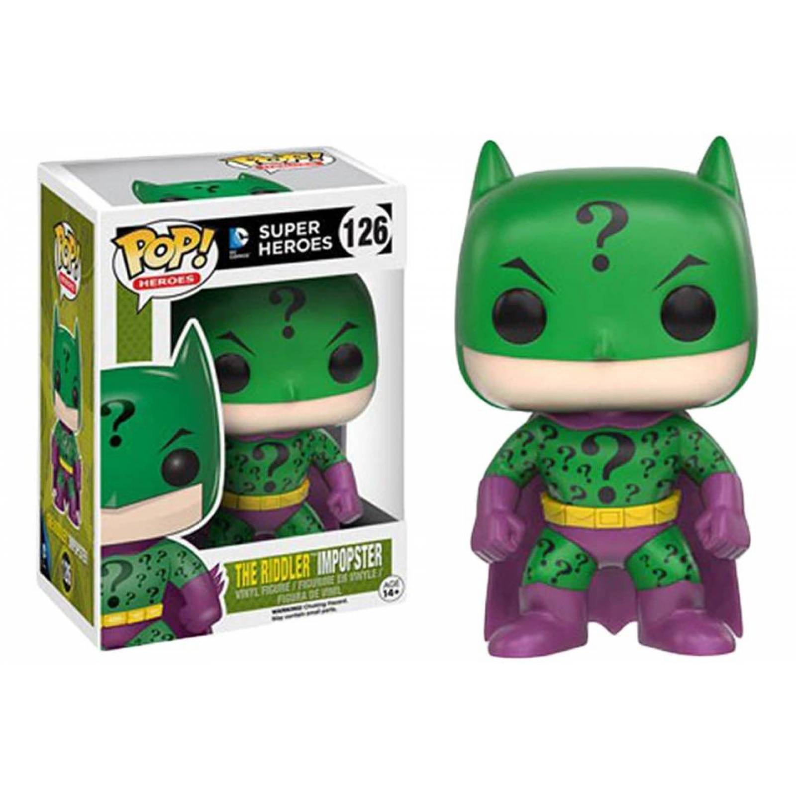 Funko Pop DC Super Heroes The Riddler Impopster 126