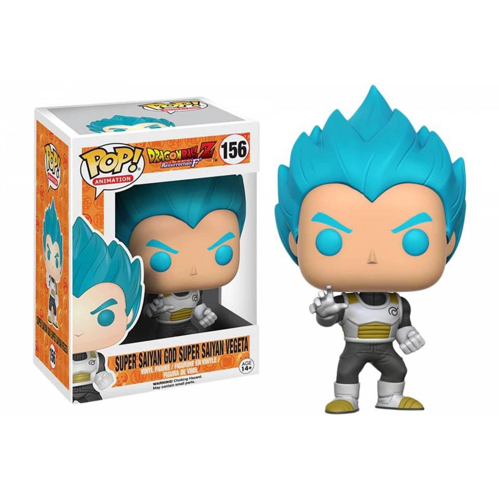 Funko Pop Dragon Ball Z Super Saiyan God Super Saiyan Vegeta 156