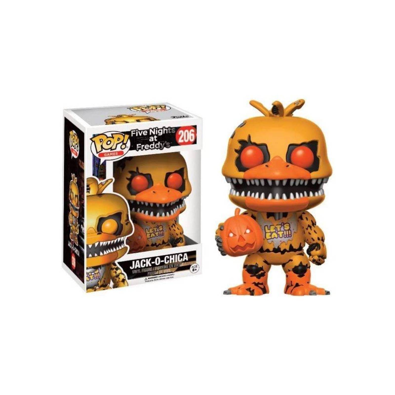 Funko Pop Five Night At Freddy's Jack O Chica 206 Gamestop
