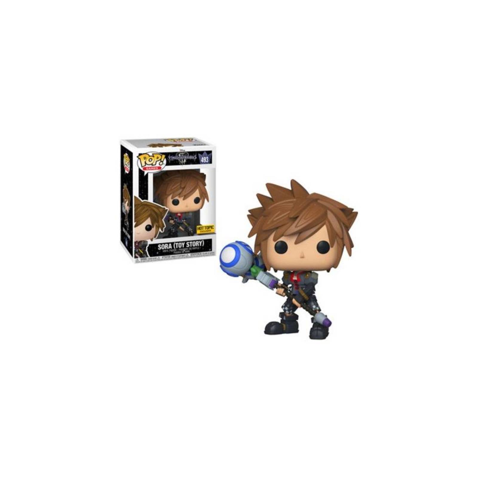 Funko Pop Kingdom Hearts Sora Toy Story 493 Hot topic DAÑO