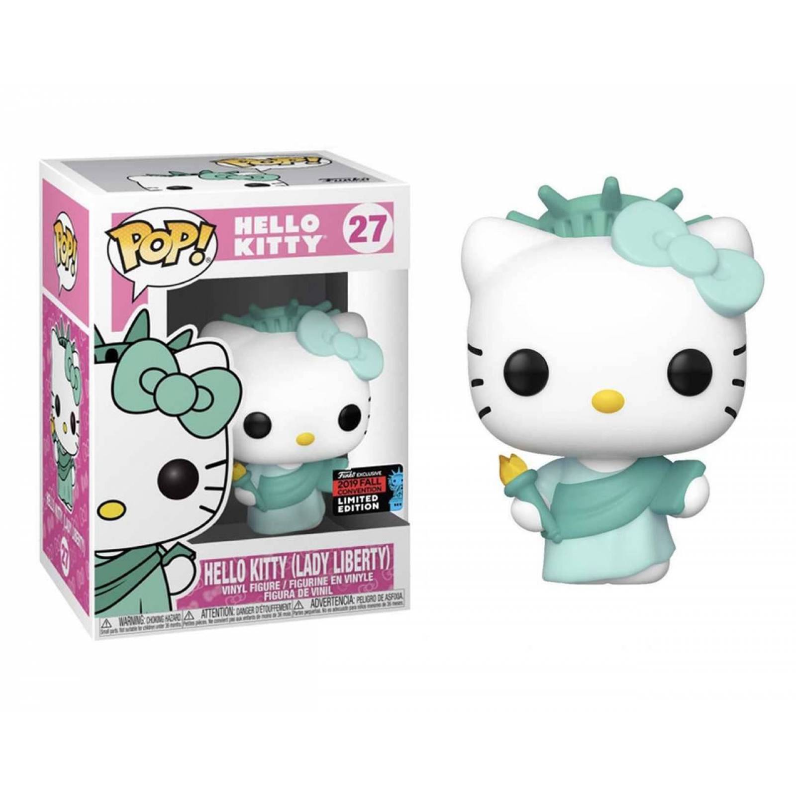 Funko Pop Hello Kitty Lady Liberty 27 2019 Limited