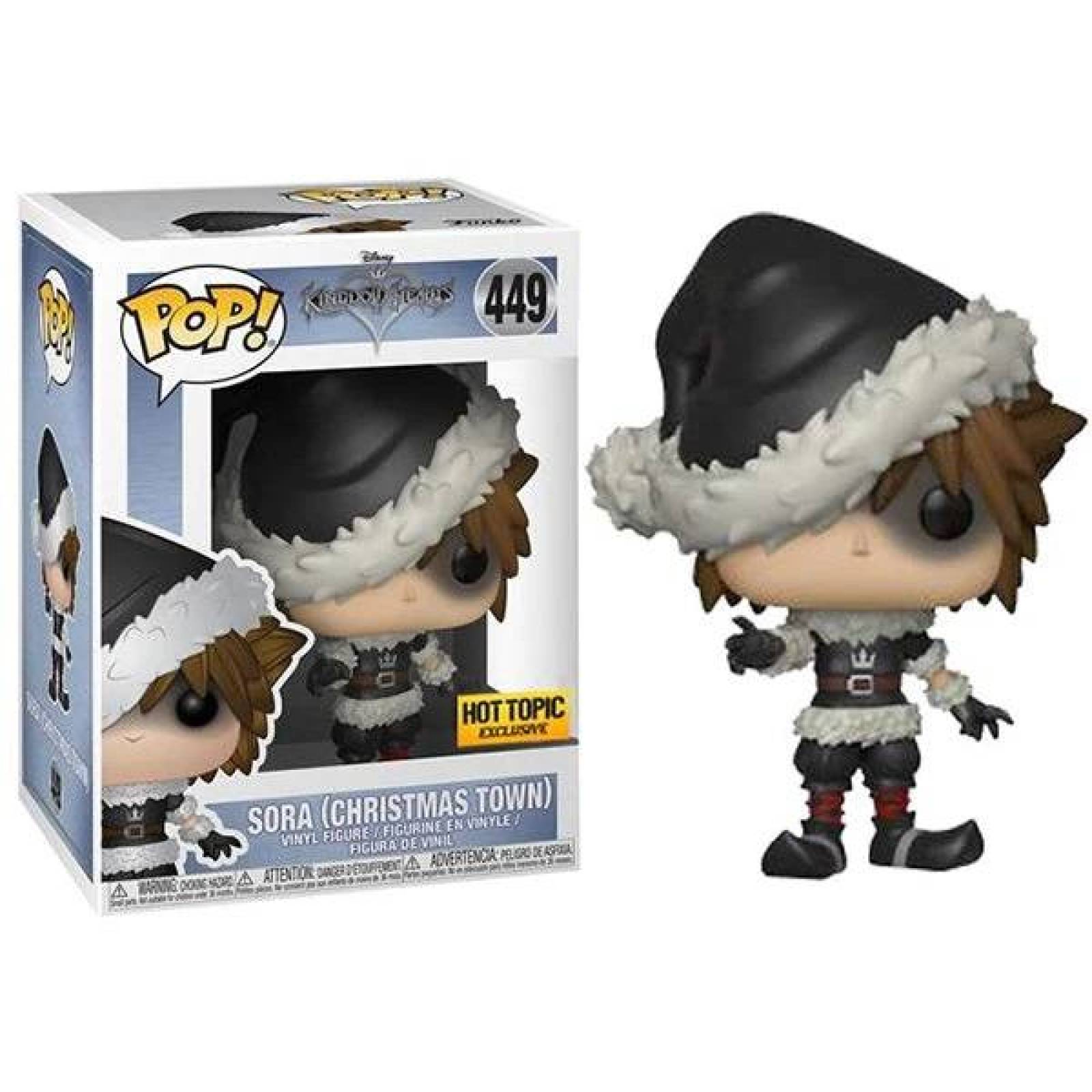 Funko Pop Kingdom Hearts Sora Christmas Town 449 Hot topic