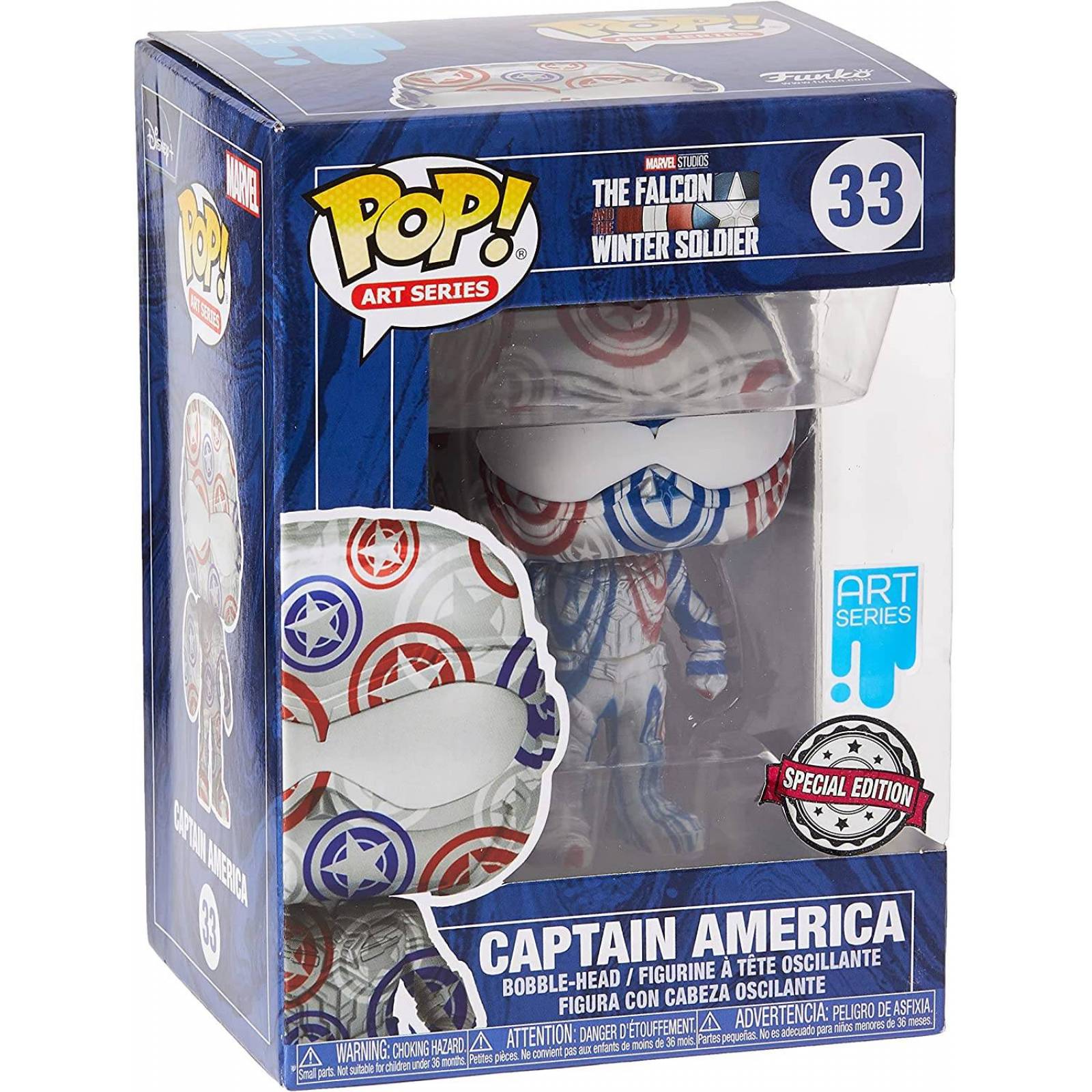 Funko Pop The Falcon Winter Soldier Captain America 33 Art
