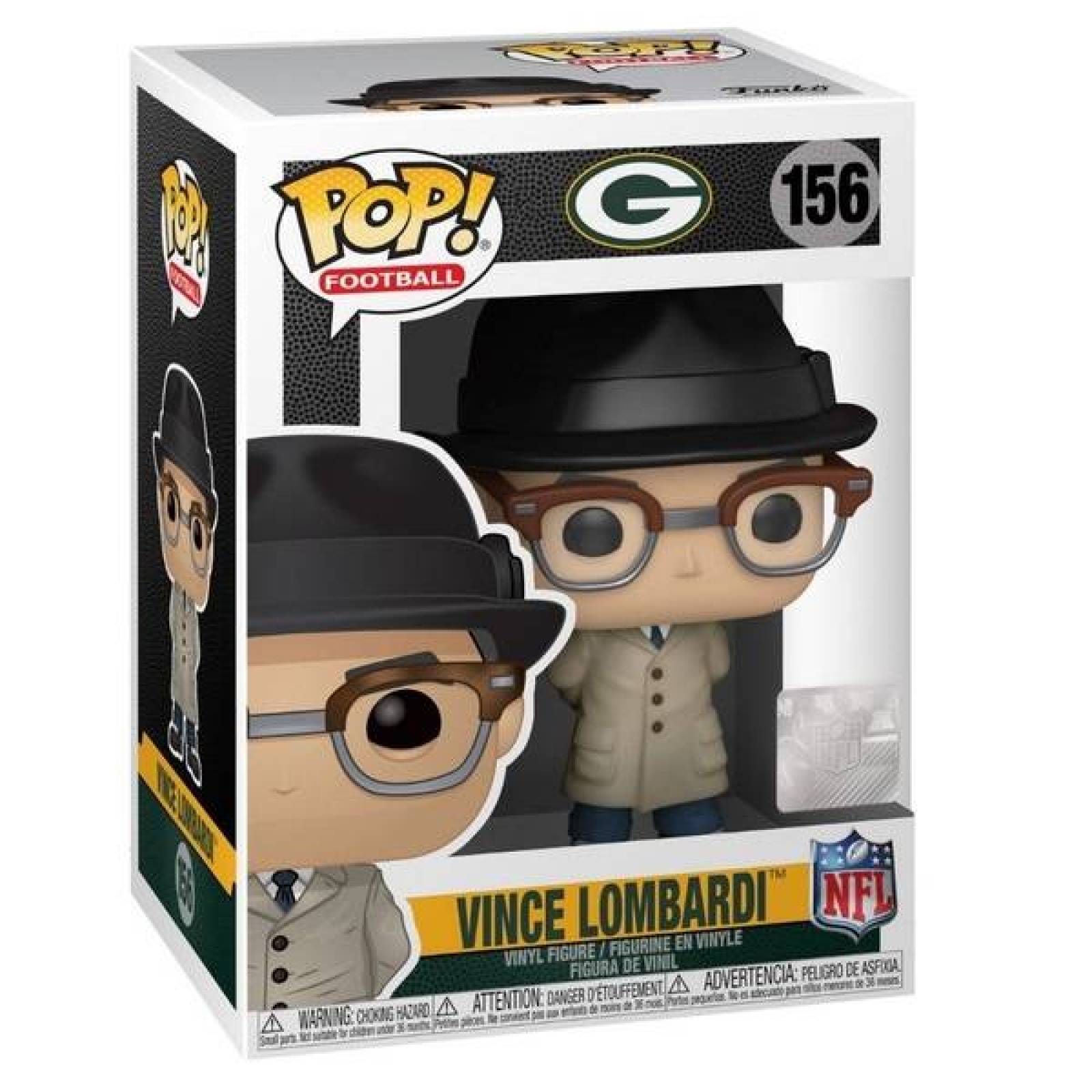 Funko Pop Green Bay Vince Lombardi 156