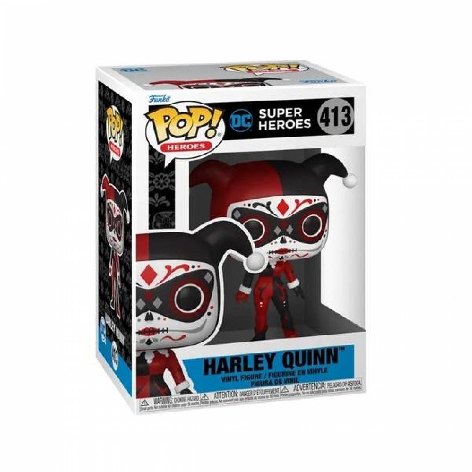 Funko Pop DC Super Heroes Harley Quinn 413