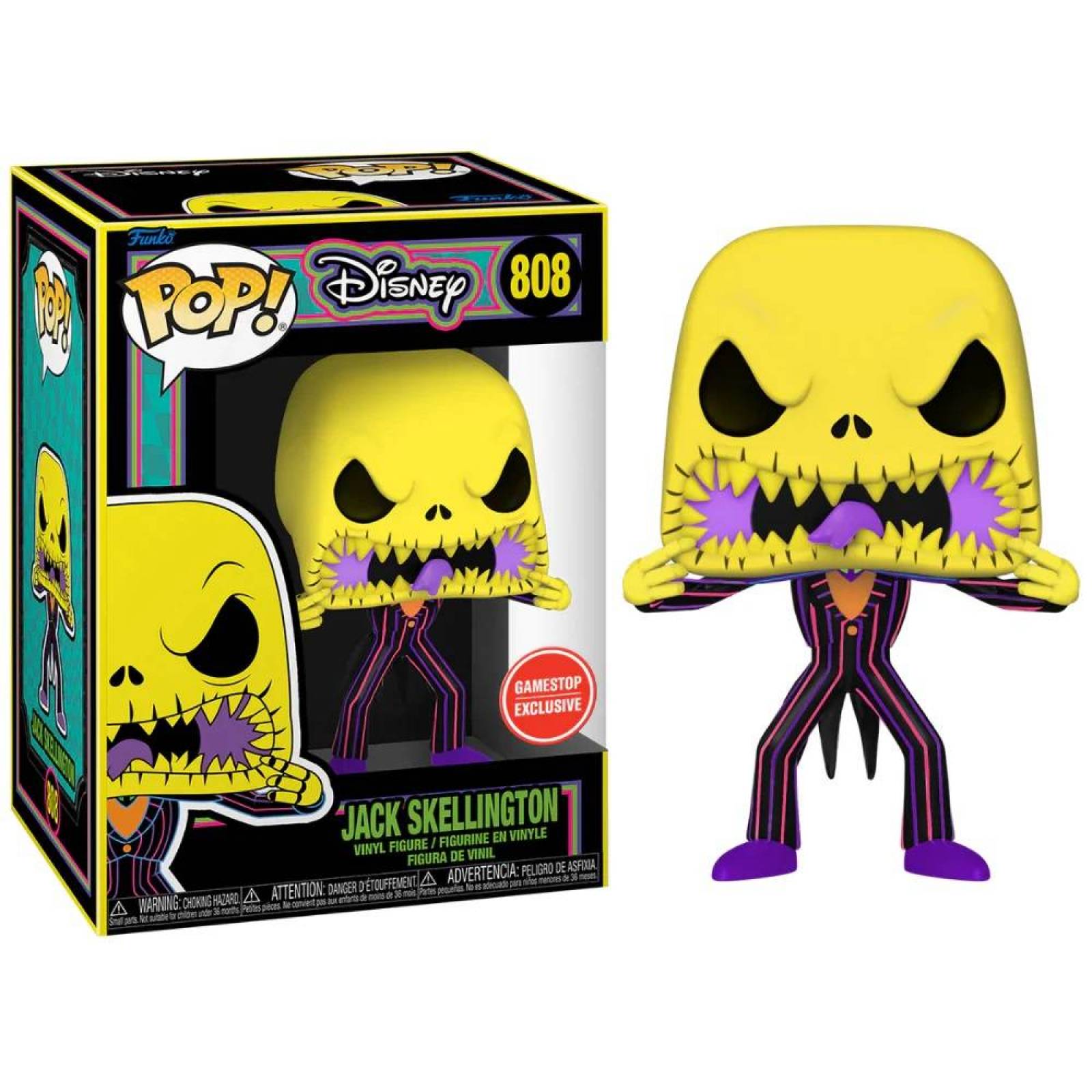 Funko Pop Disney Jack Skellington 808 Gamestop