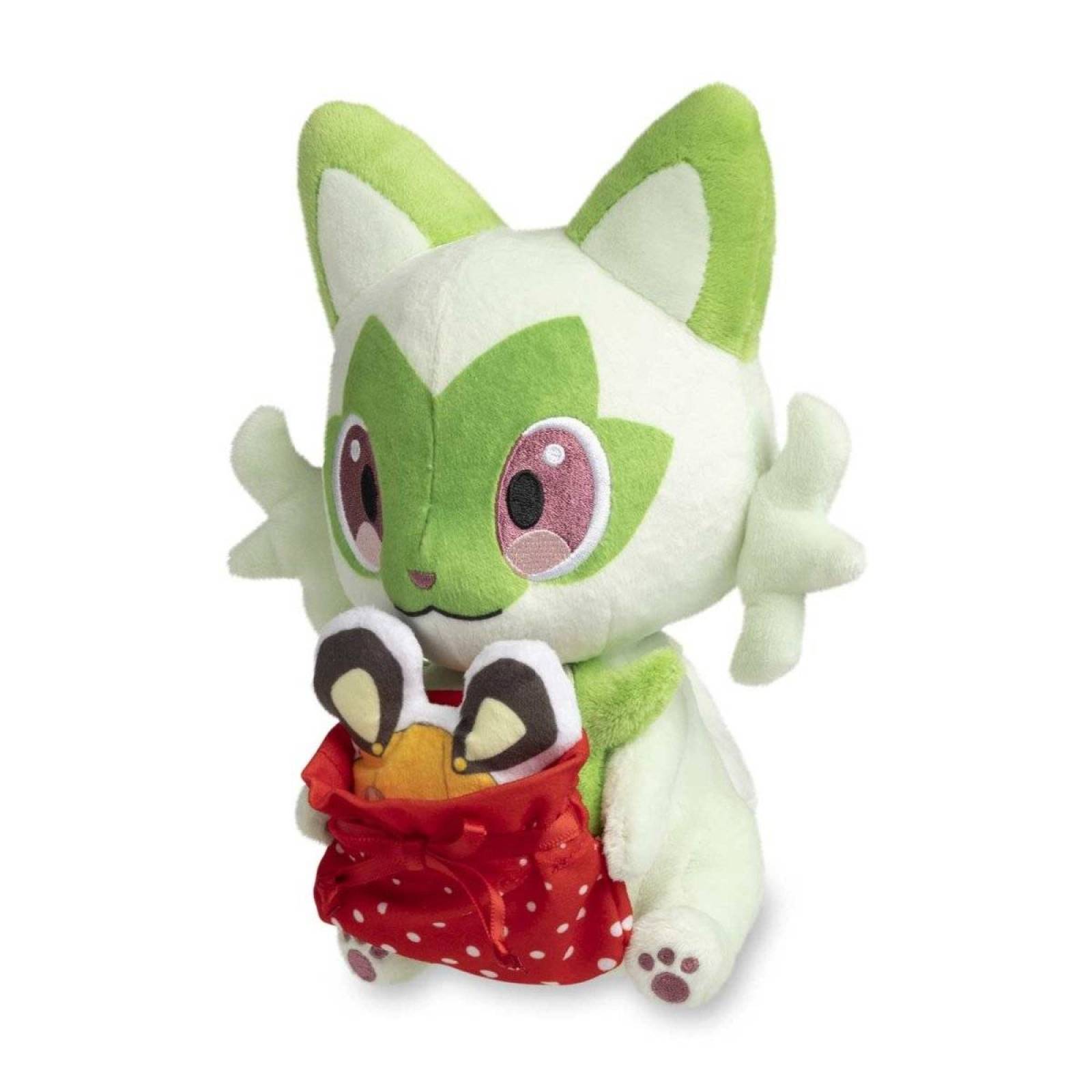 Sprigatito Holiday Pokemon Center Anime Peluche Felpa Juguetes Niños Original