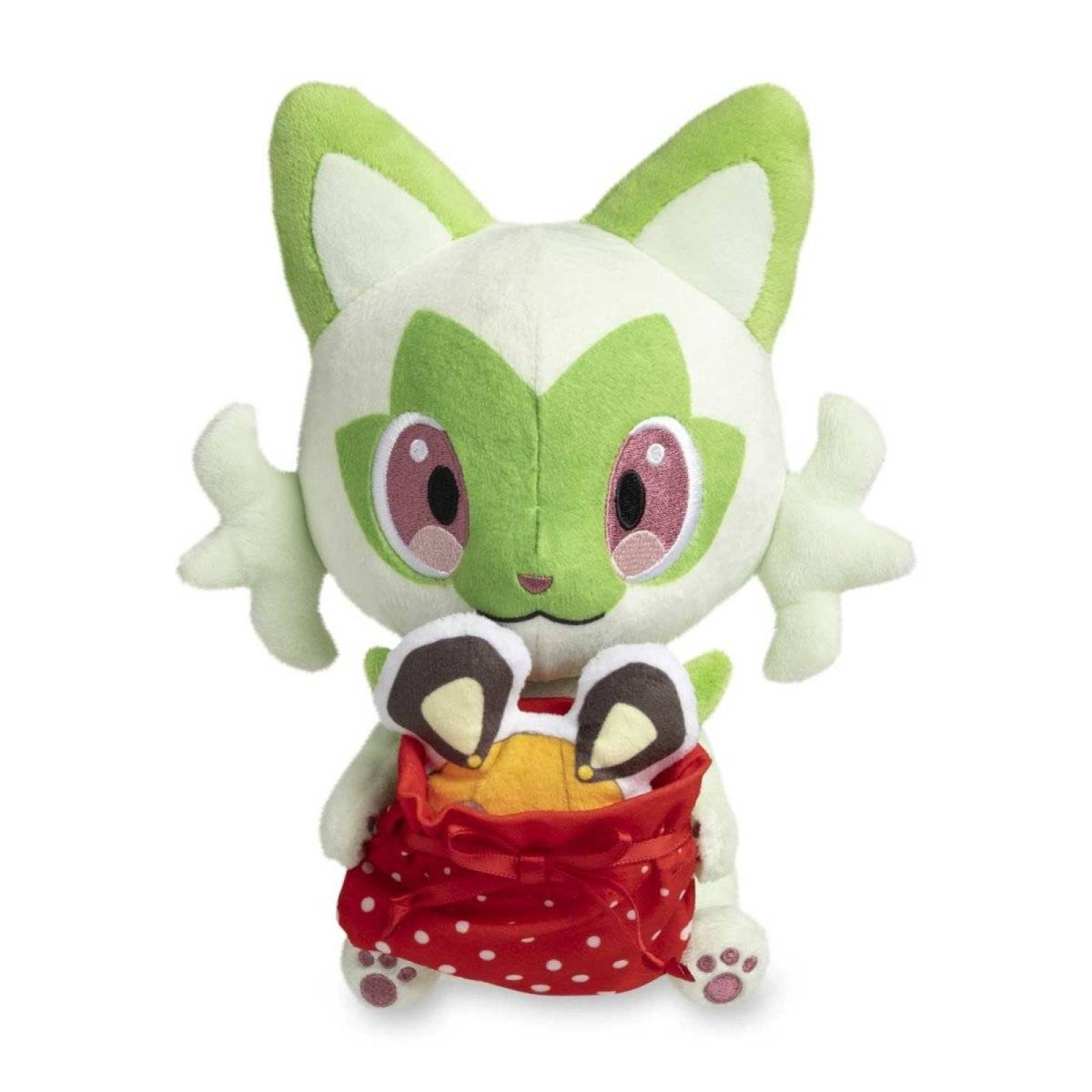 Sprigatito Holiday Pokemon Center Anime Peluche Felpa Juguetes Niños Original