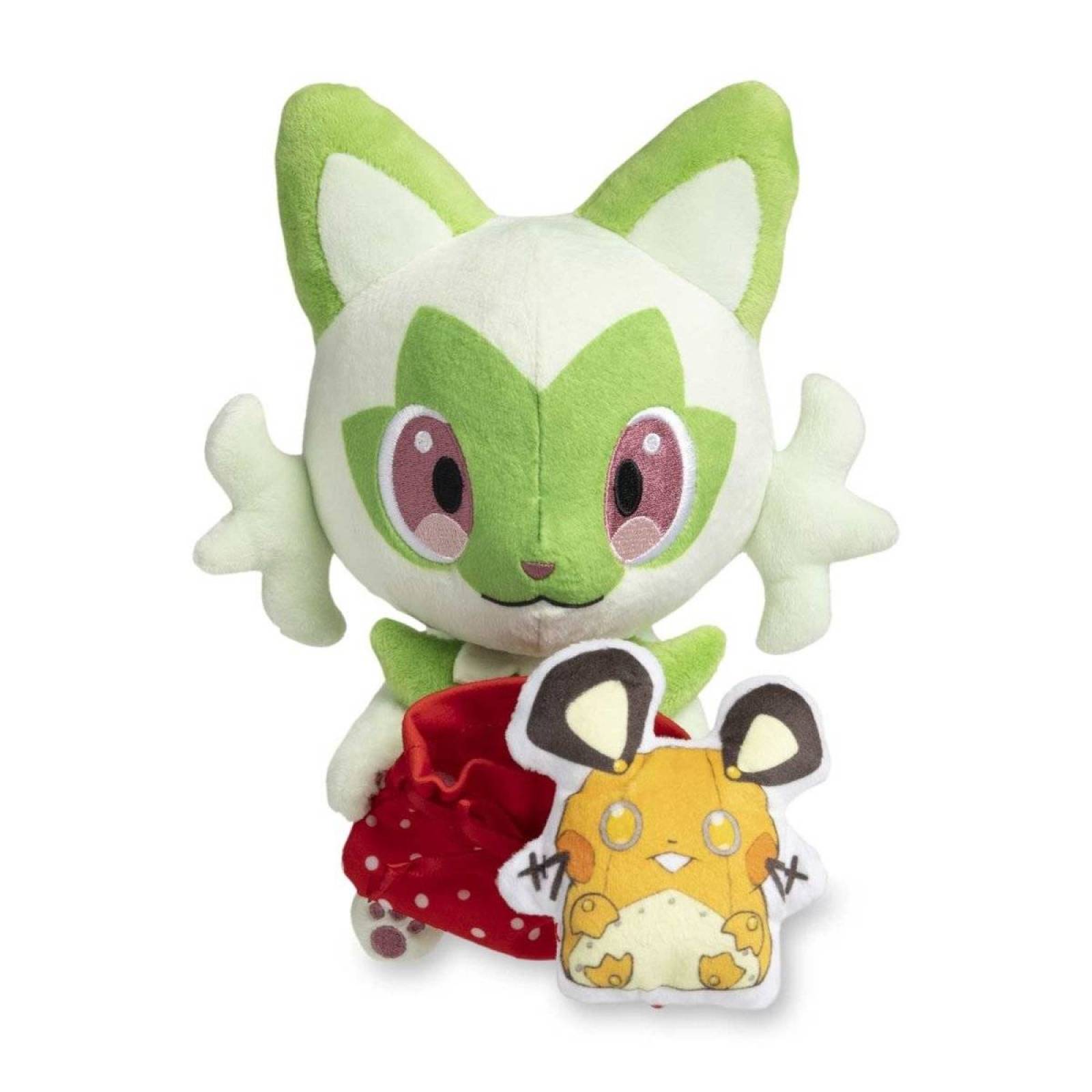 Sprigatito Holiday Pokemon Center Anime Peluche Felpa Juguetes Niños Original