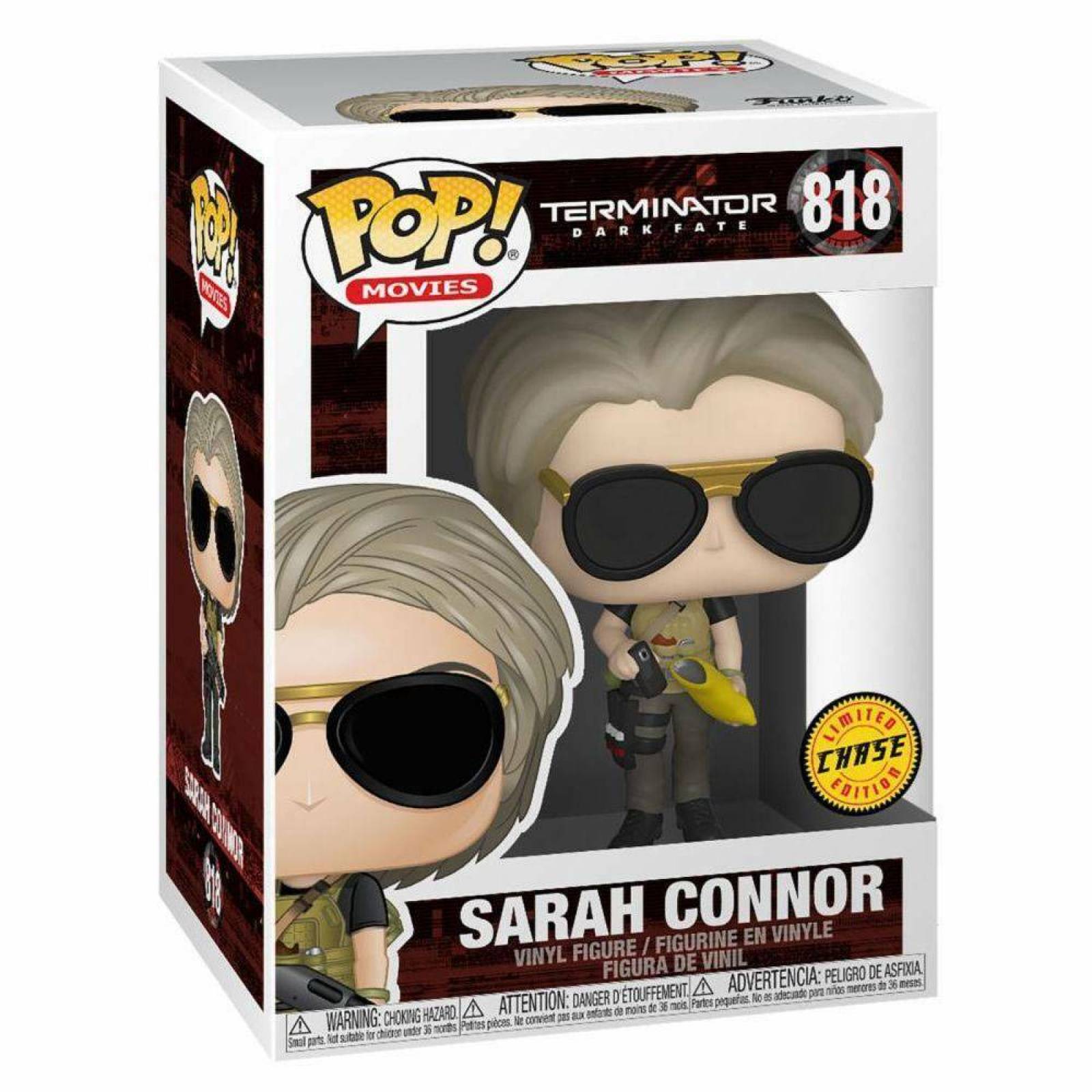 Funko Pop Terminator Sarah Connor 818 Chase
