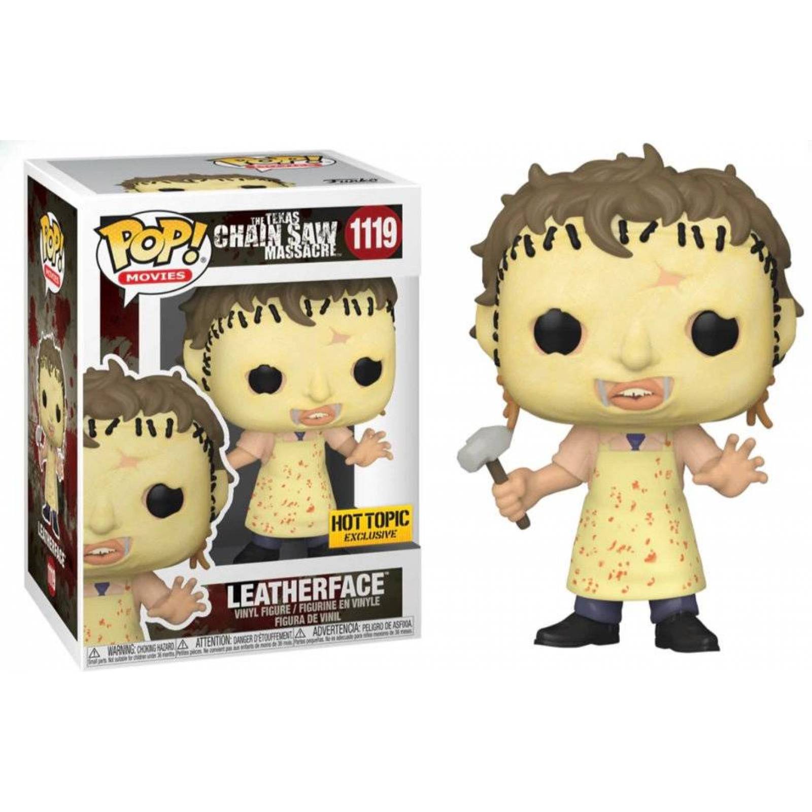 Funko Pop Texas Chainsaw Massacre Leatherface 1119 Hot Topic