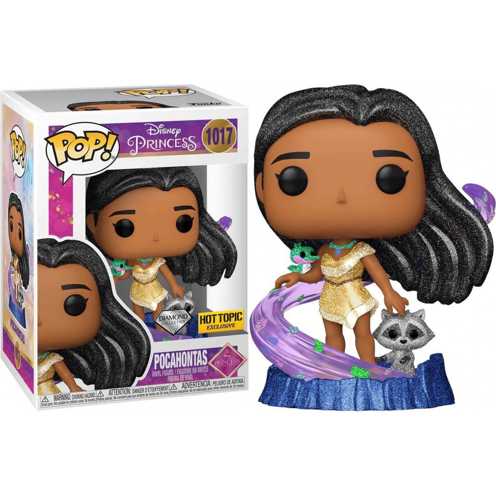 Funko Pop Disney Pocahontas 1017 Diamond Hot Topic