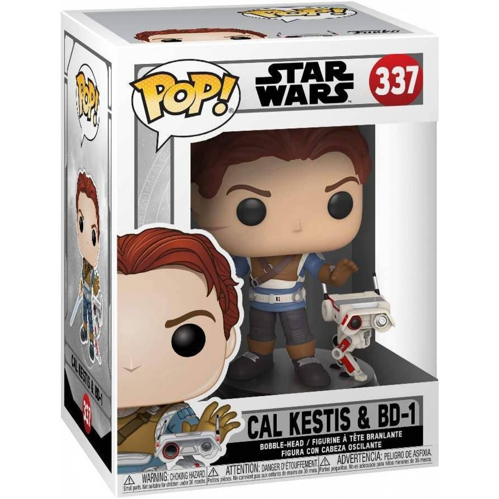Funko Pop Star Wars Cal Kestid and BD1 337