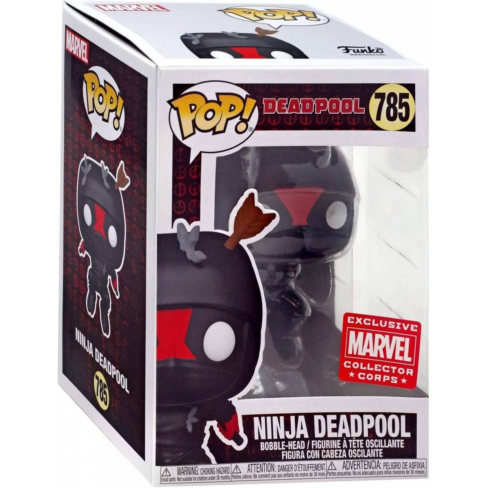 Funko Pop Deadpool Ninja Deadpool 785 Marvel Exclusive