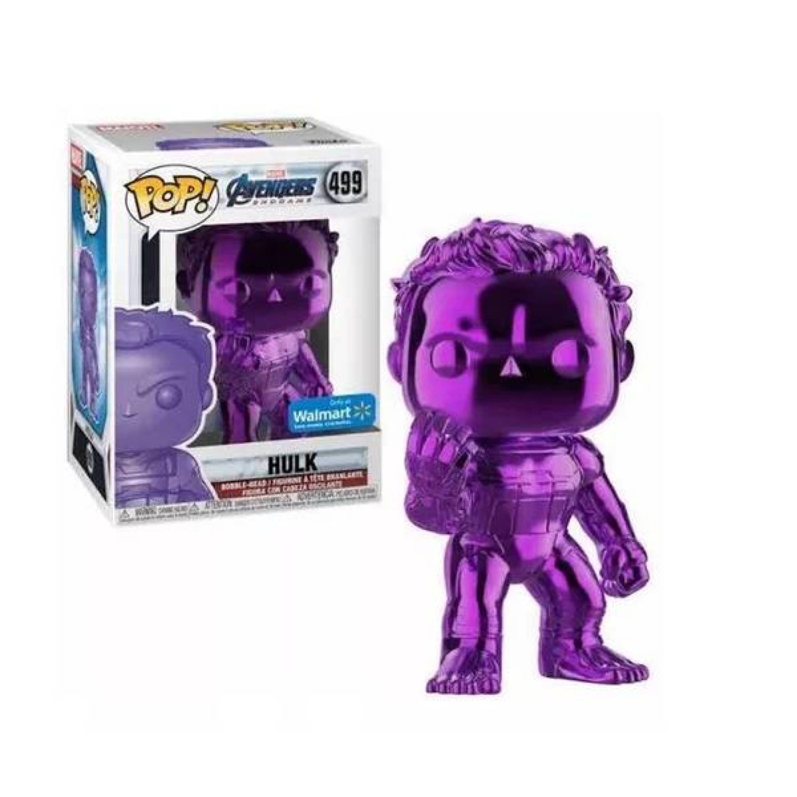 Funko Pop Avengers Hulk 499 Walmart Morado