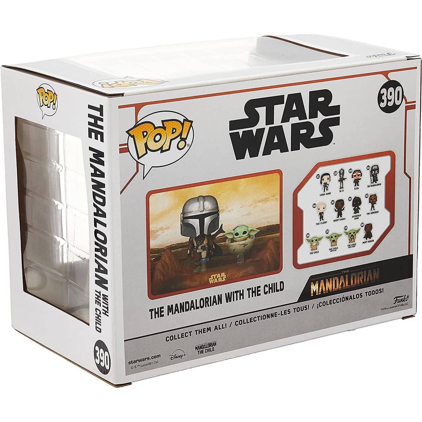 Funko Pop Star Wars The Mandalorian With The Child 390