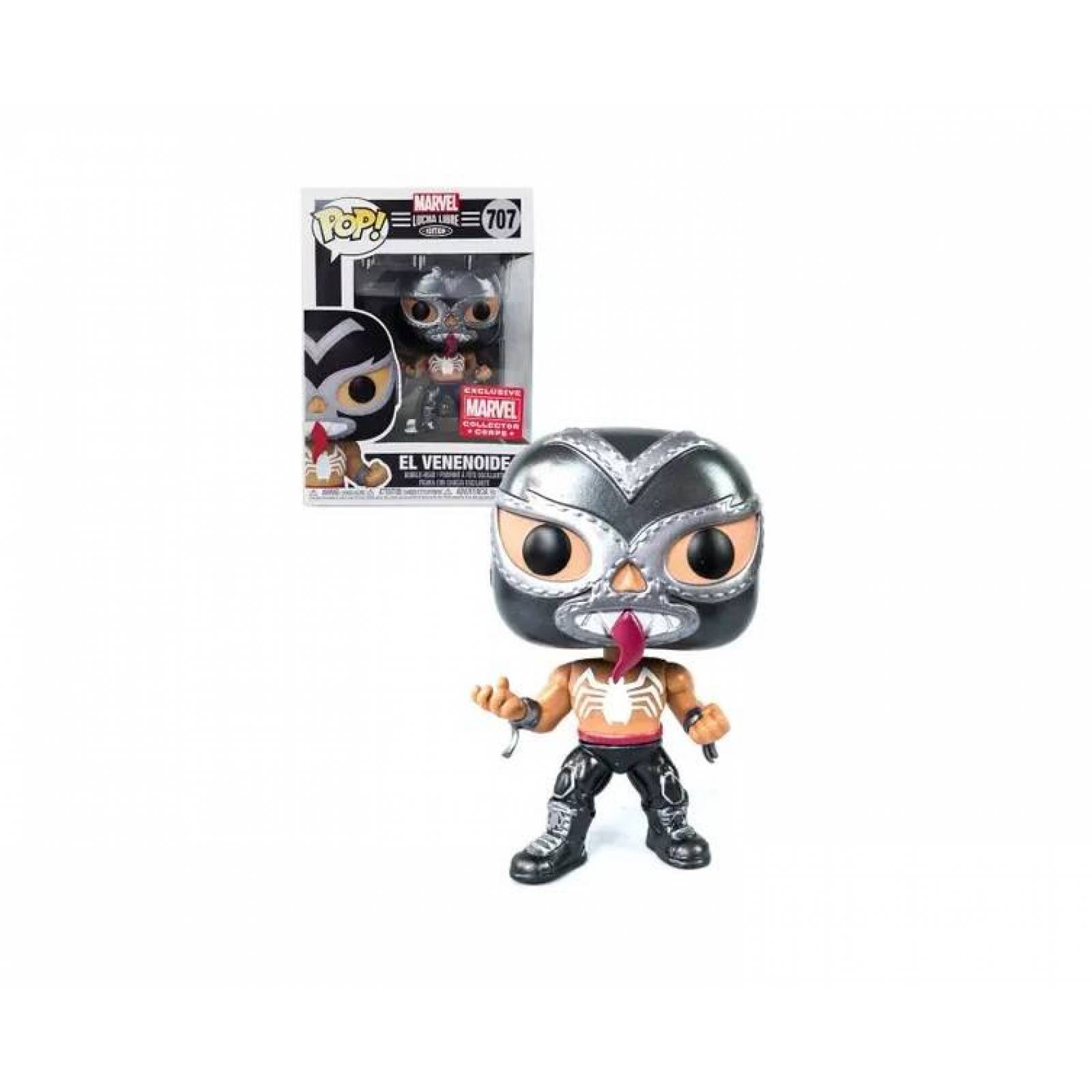 Funko Pop Marvel El Venenoide 707 Marvel Exclusive