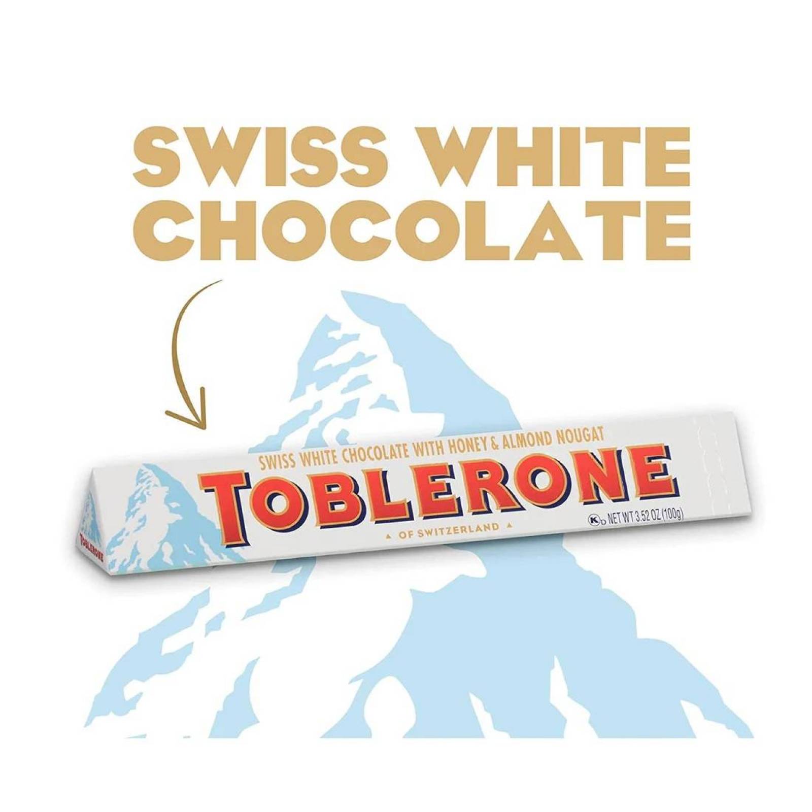 Toblerone Chocolate Blanco IMPORTADO