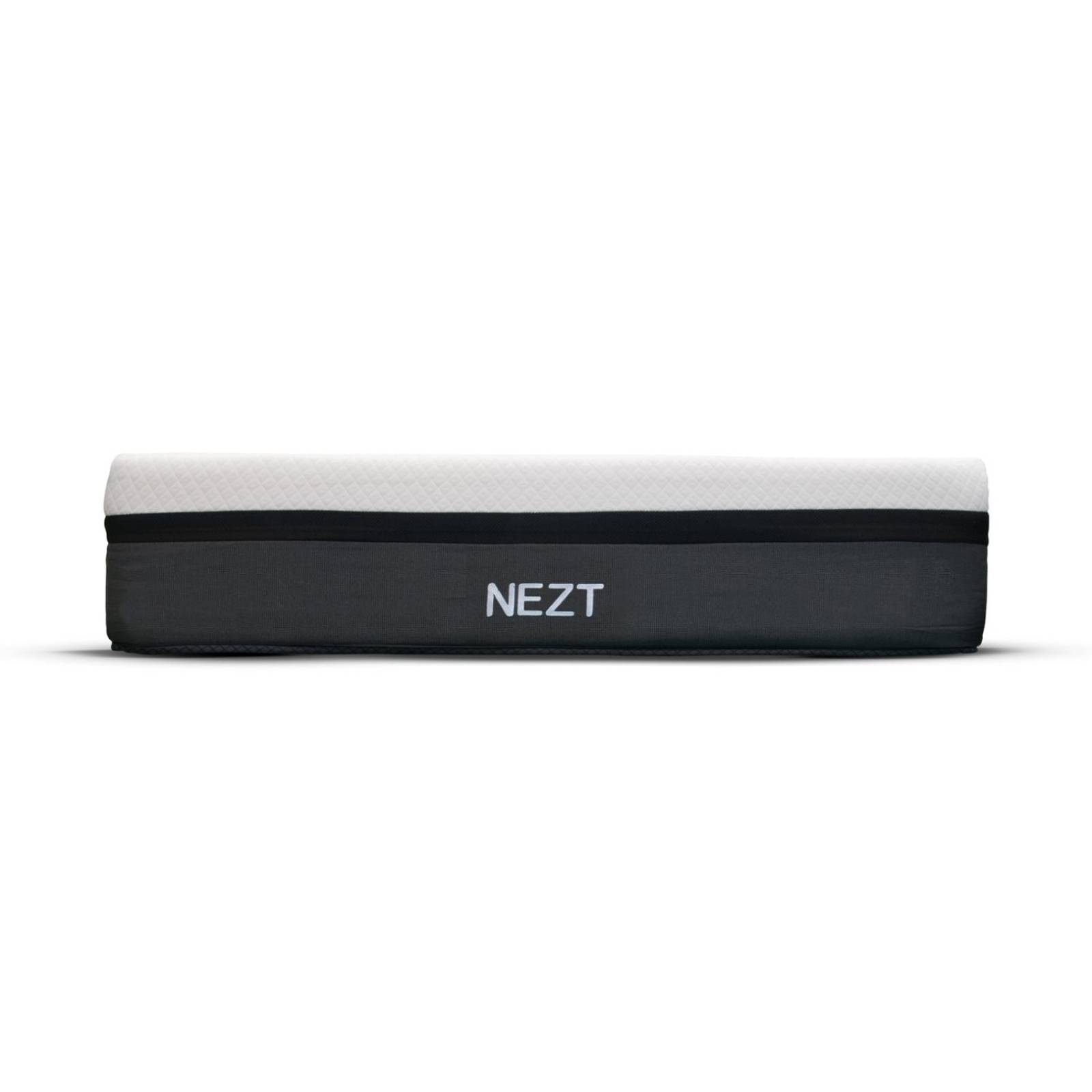 Colchón Nezt Matrimonial Memory Foam + Viscolastic (Semi Firme) - Blanco 