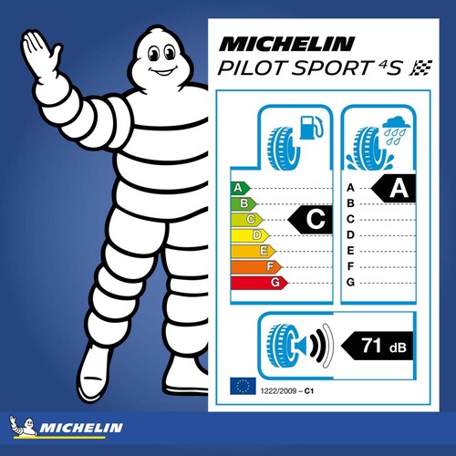 Llanta 255/40R19 Michelin Pilot Sport 4S 100Y 