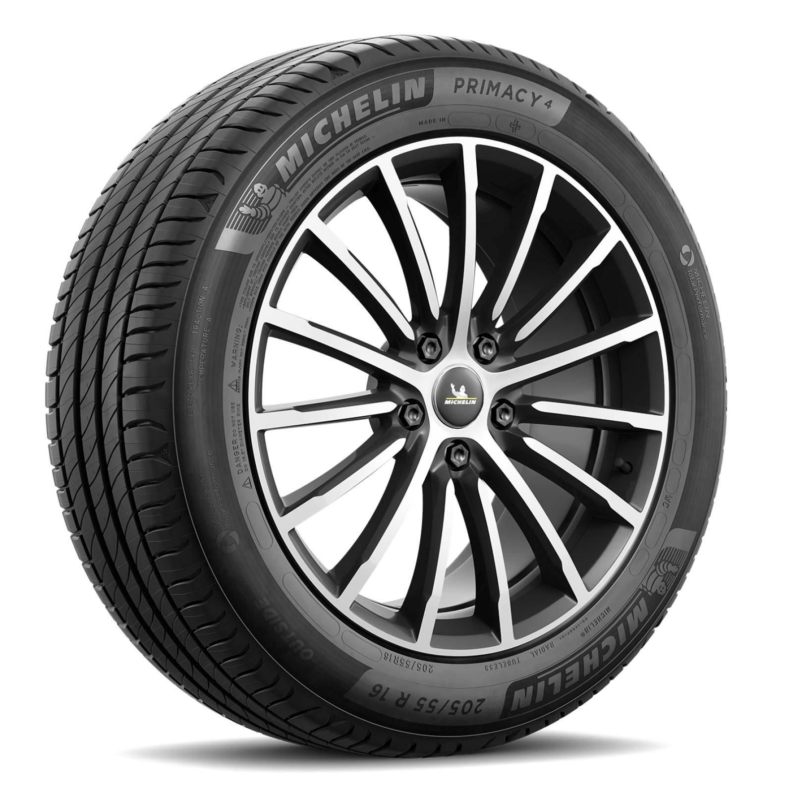 Llanta 225/55R16 MICHELIN PRIMACY 4+ 99W