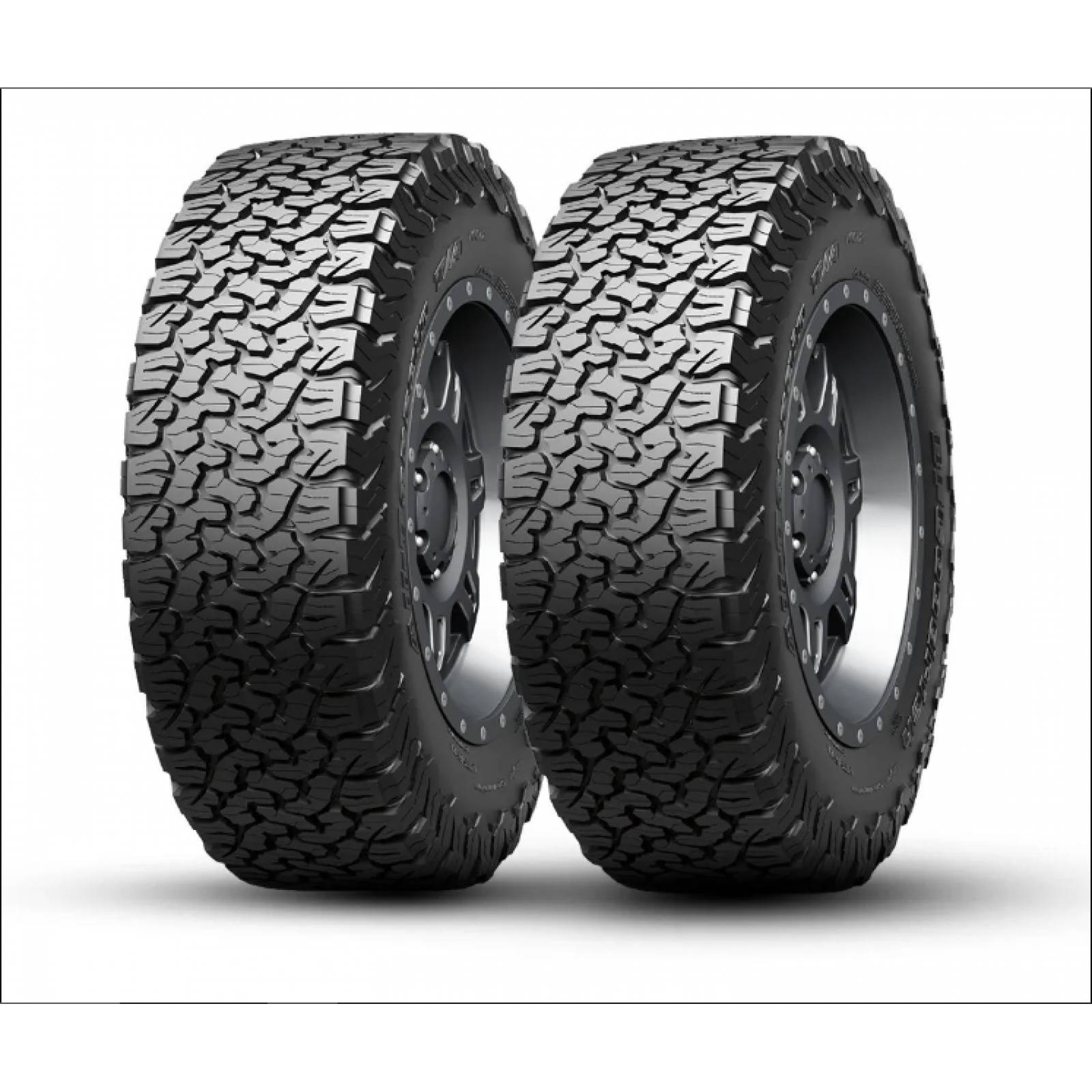 Paquete 2 llantas 33X12.50R18 BFGoodrich All-Terrain T/A KO2 118S