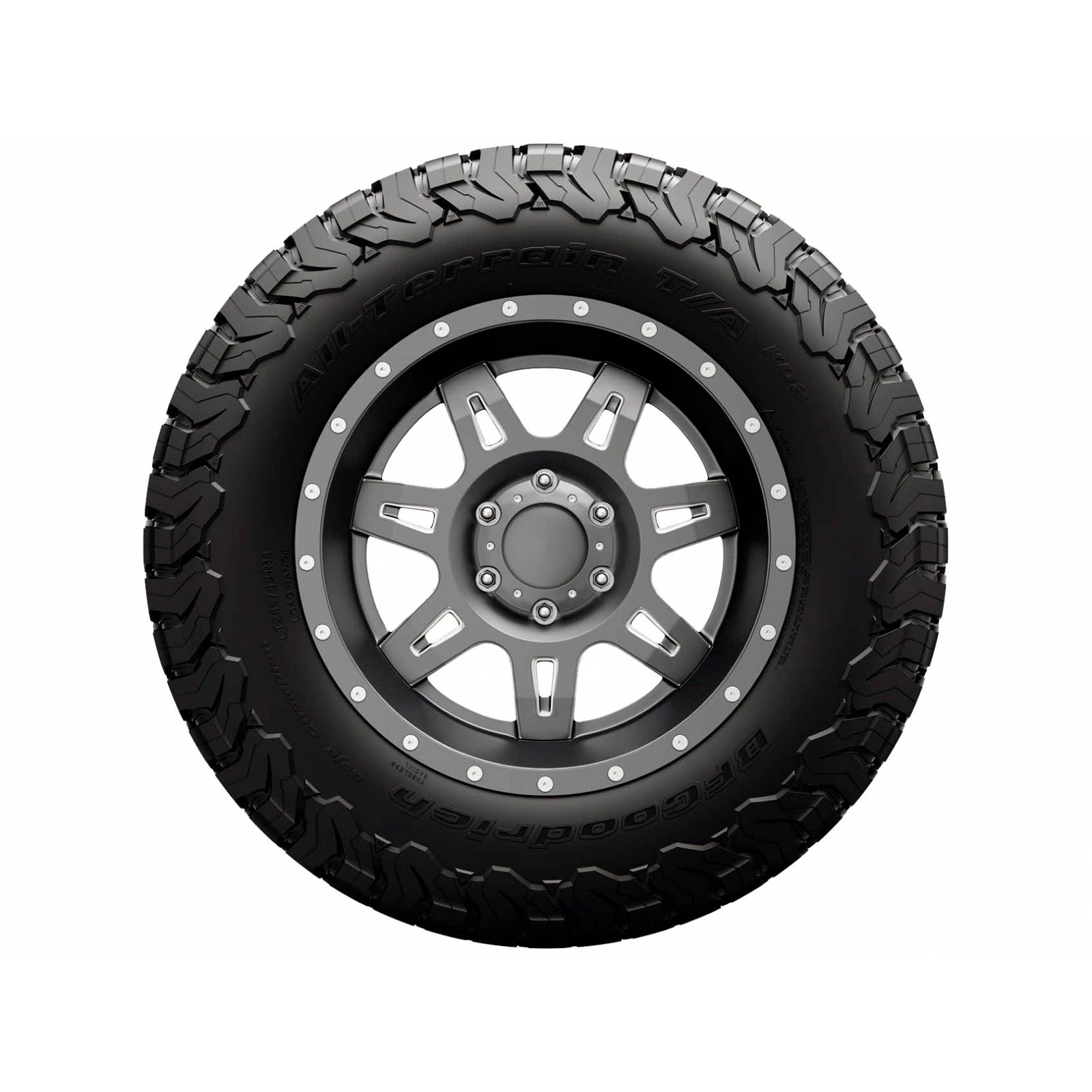 Paquete 2 llantas 33X12.50R18 BFGoodrich All-Terrain T/A KO2 118S
