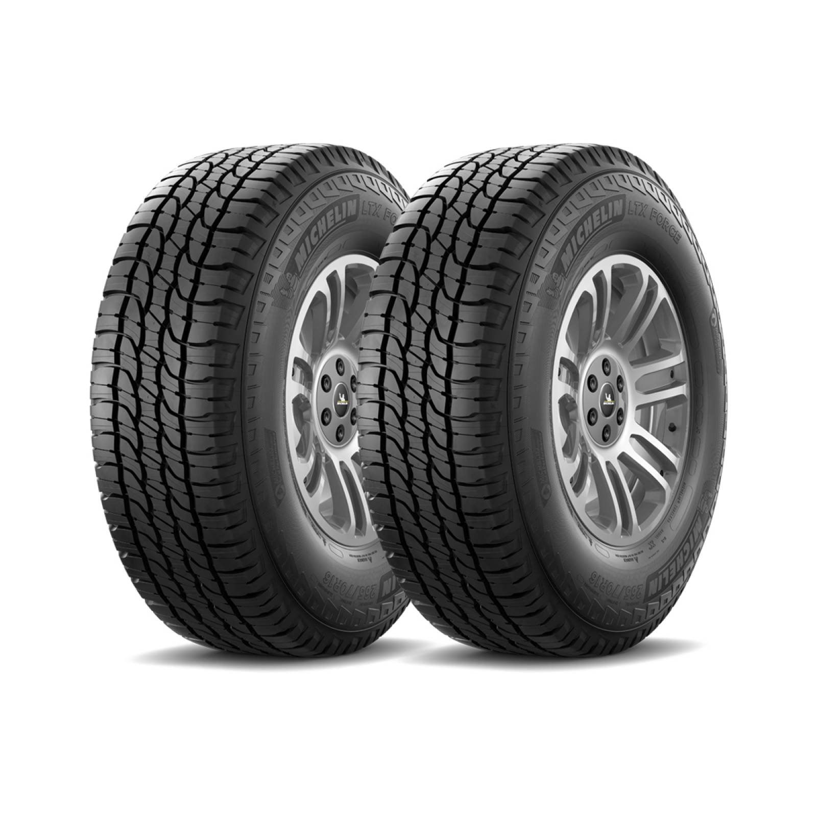 Paquete 2 llantas 285/65R17 Michelin LTX Force 116T