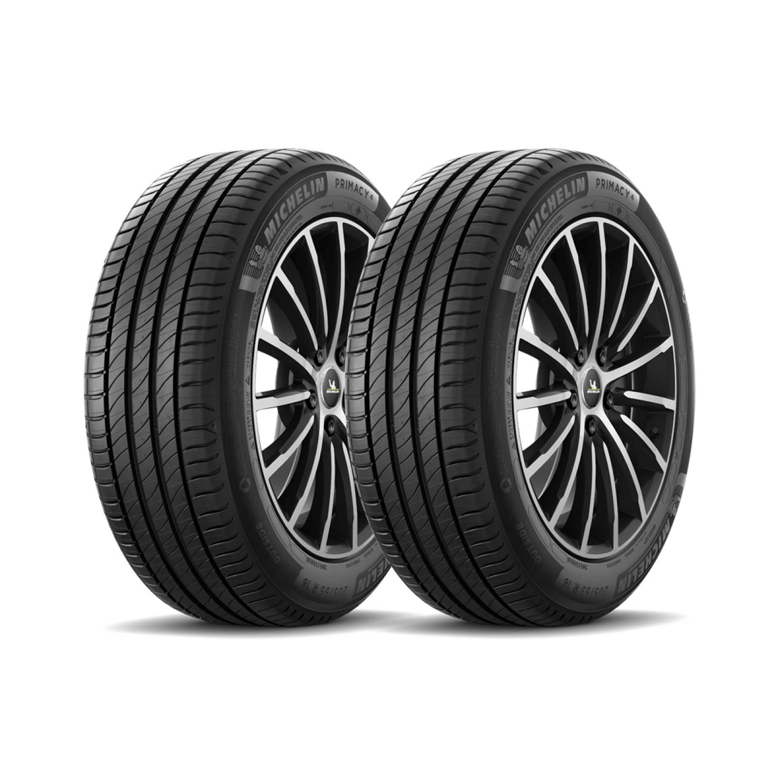 Paquete 2 llantas 195/65R16 MICHELIN PRIMACY 4+ 92V