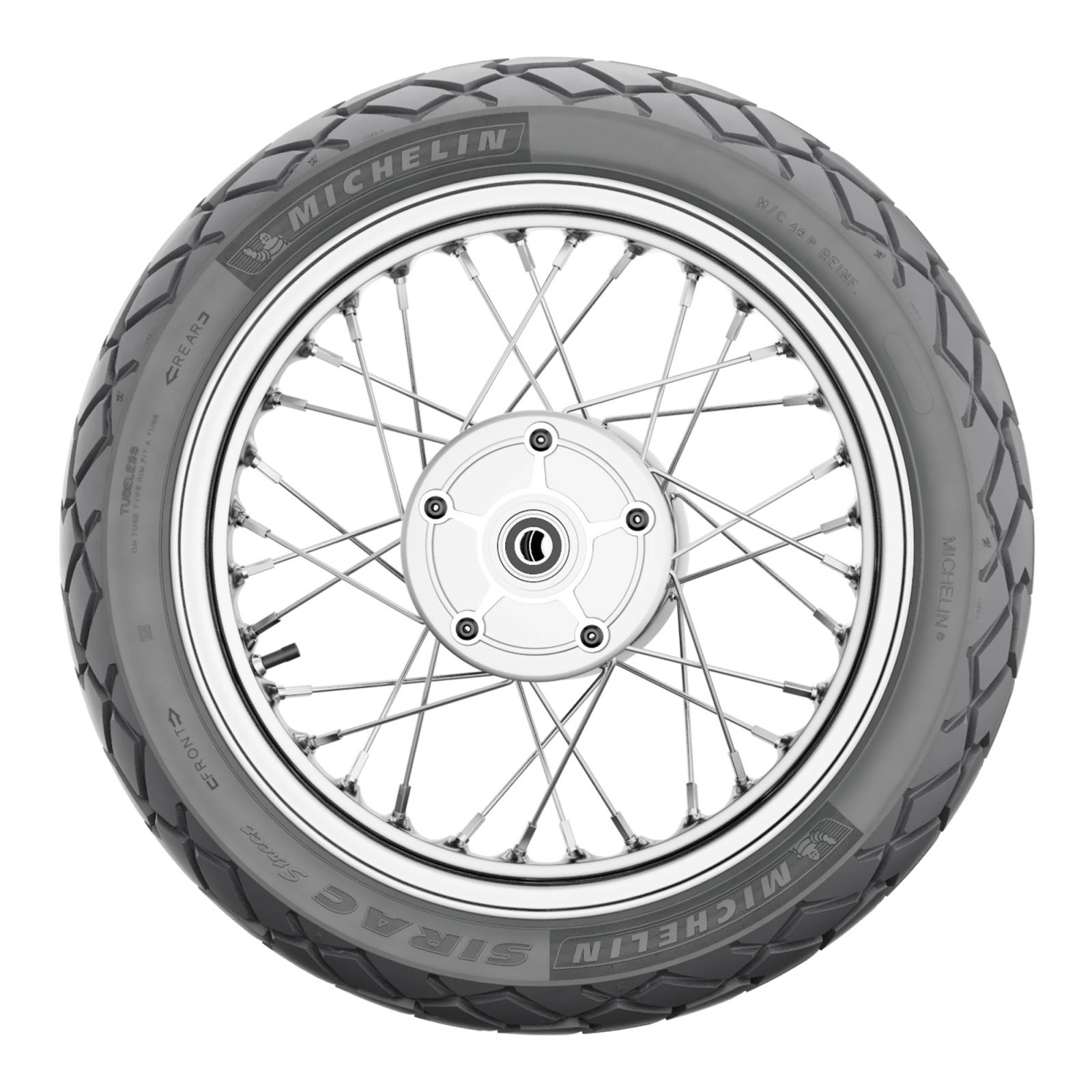 Llanta Michelin 2.75-18 Sirac Street Tl/tt 42p