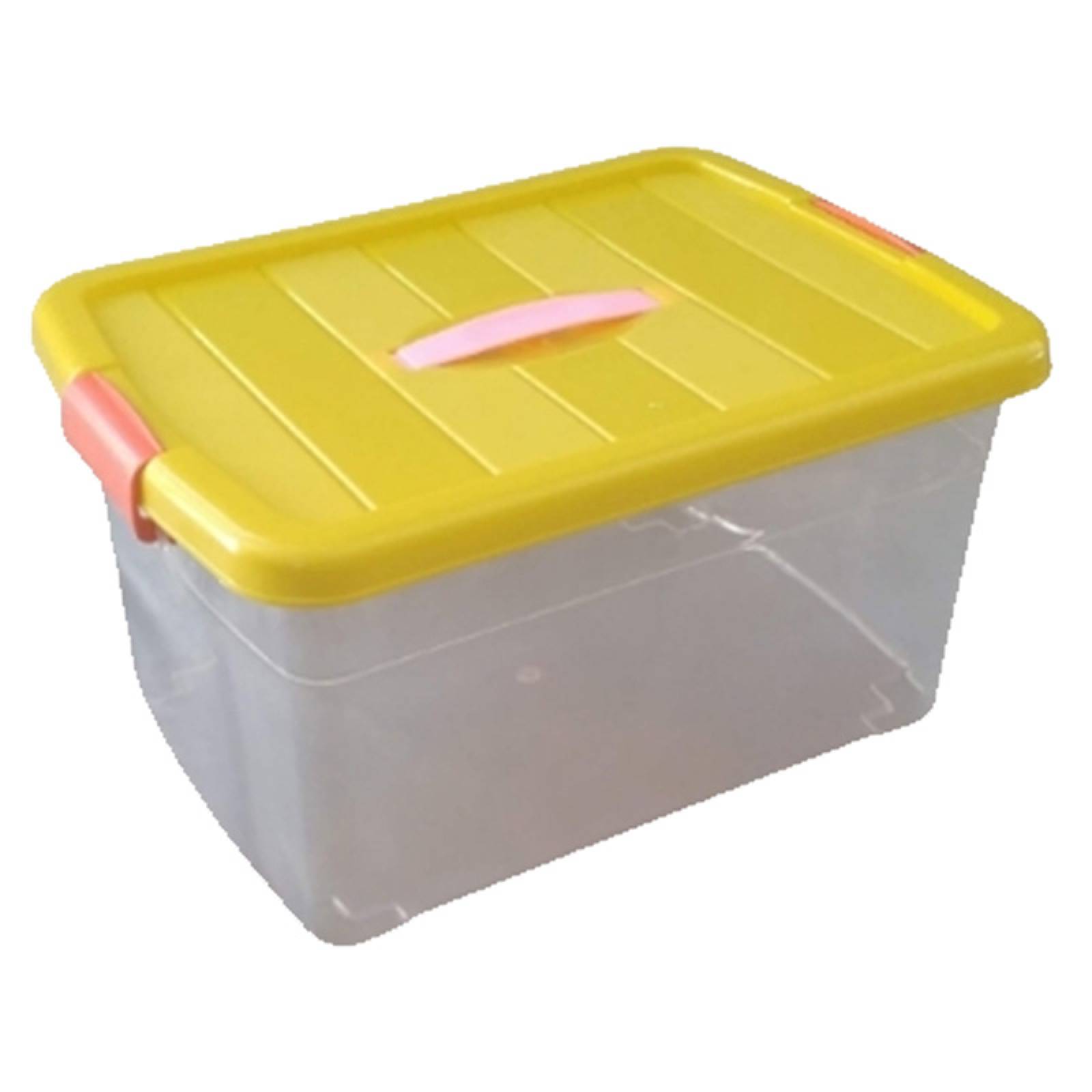 6 Cajas de plastico 19 lts Grande - Marketcity