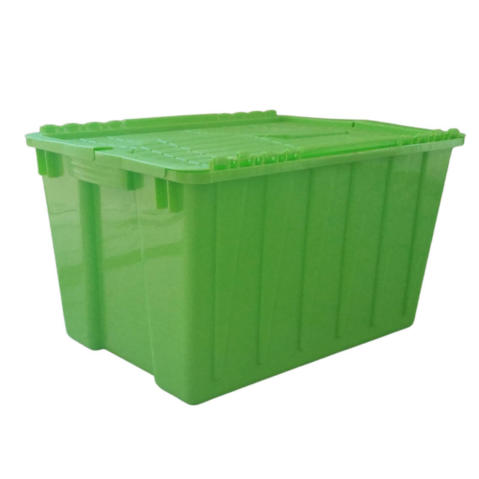 2 Cajas de Plastico 50 litros Verde - Peyo