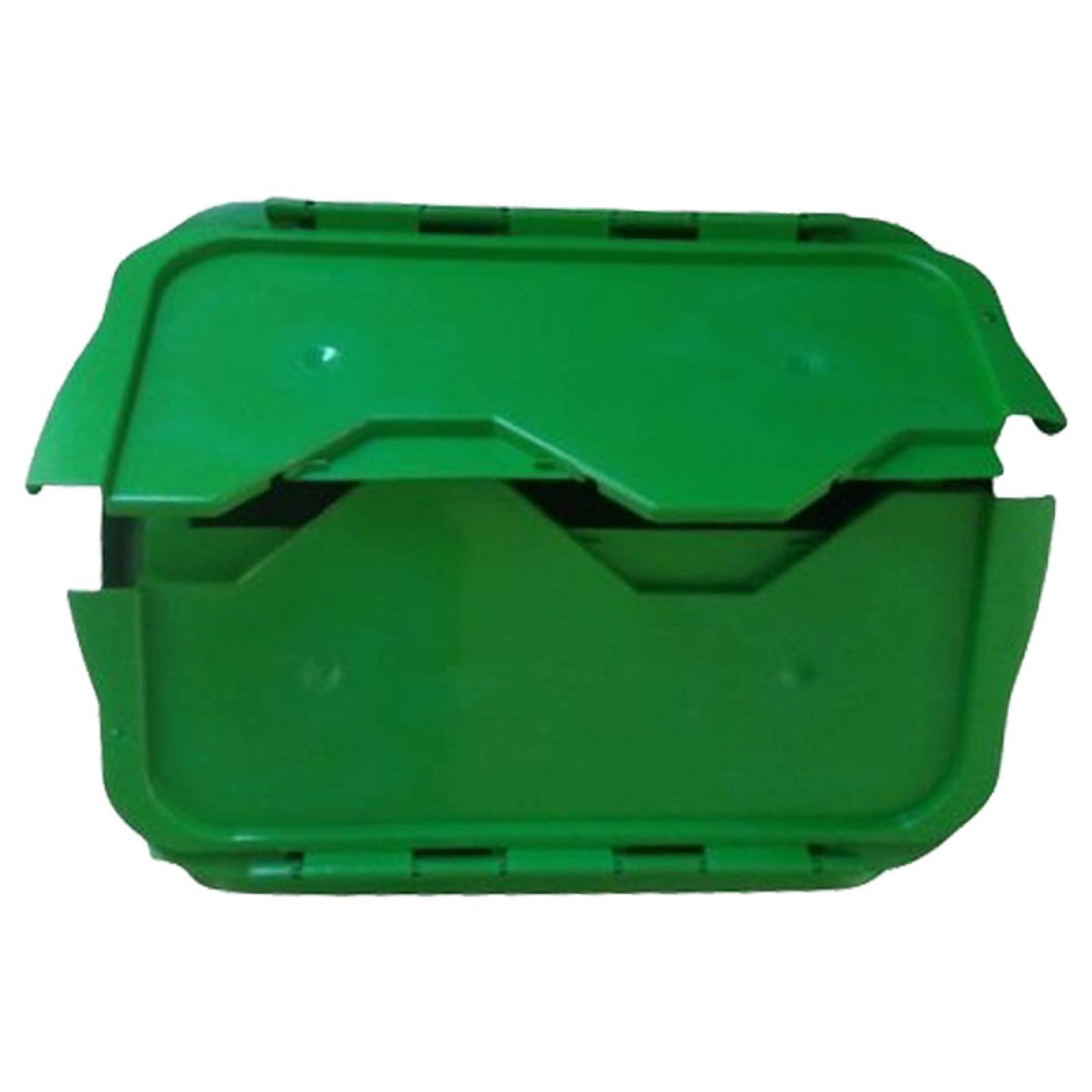 4 Cajas de Plastico 30 litros Verde - Peyo