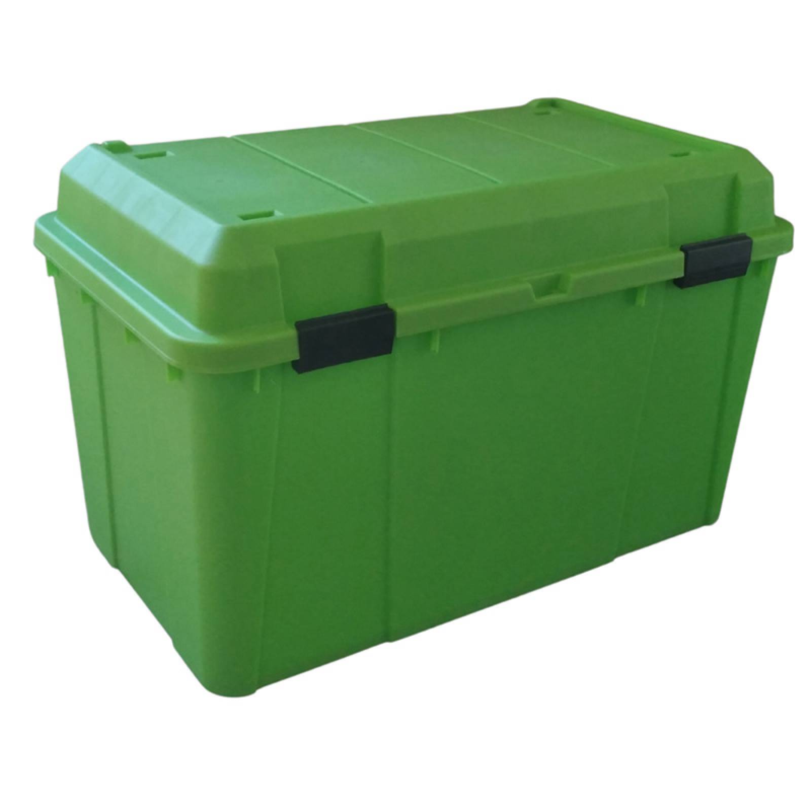 4 Cajas de Plastico 130 litros Verde Hercules - PEYO