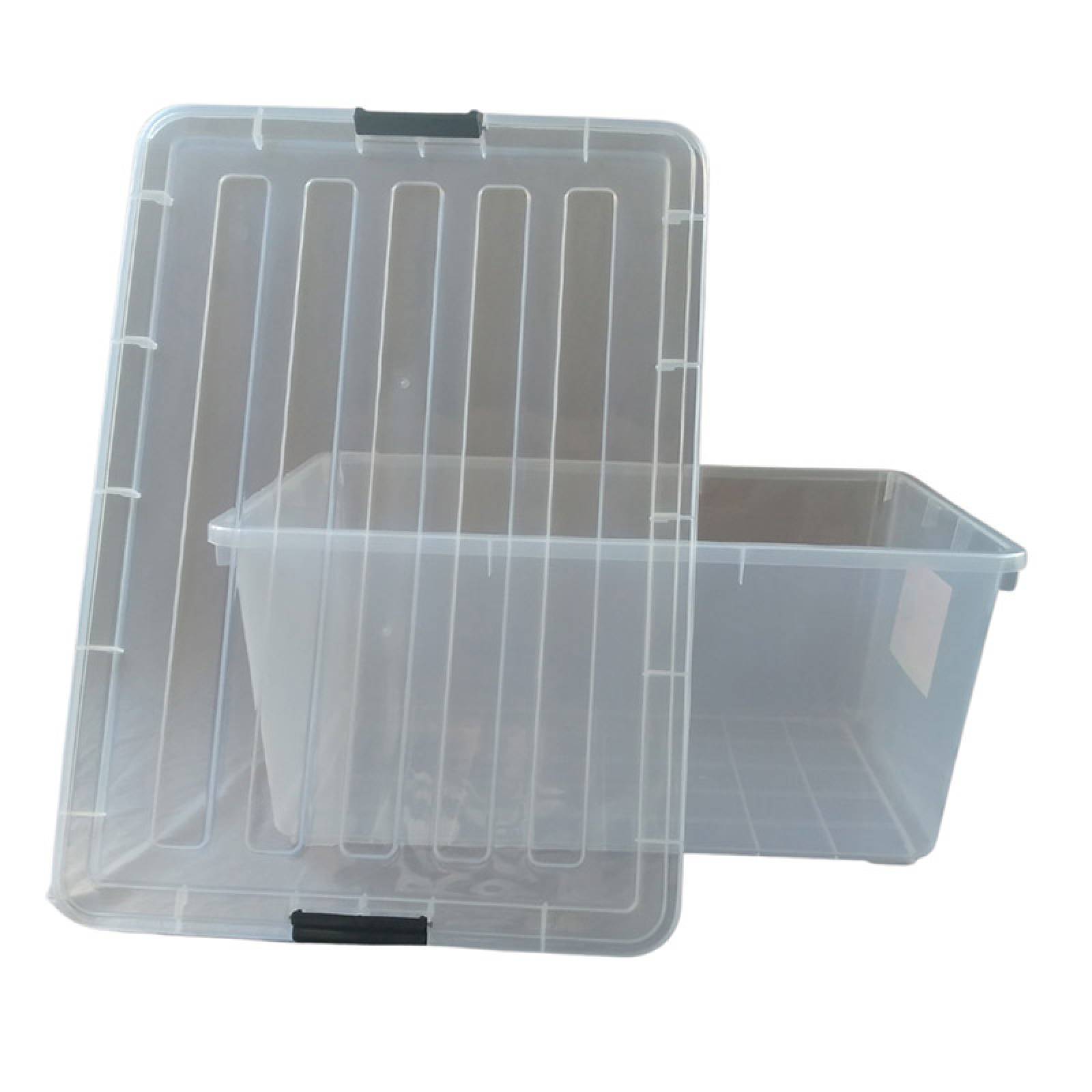 Caja de Plastico 32 litros Transparente Goliat - PEYO