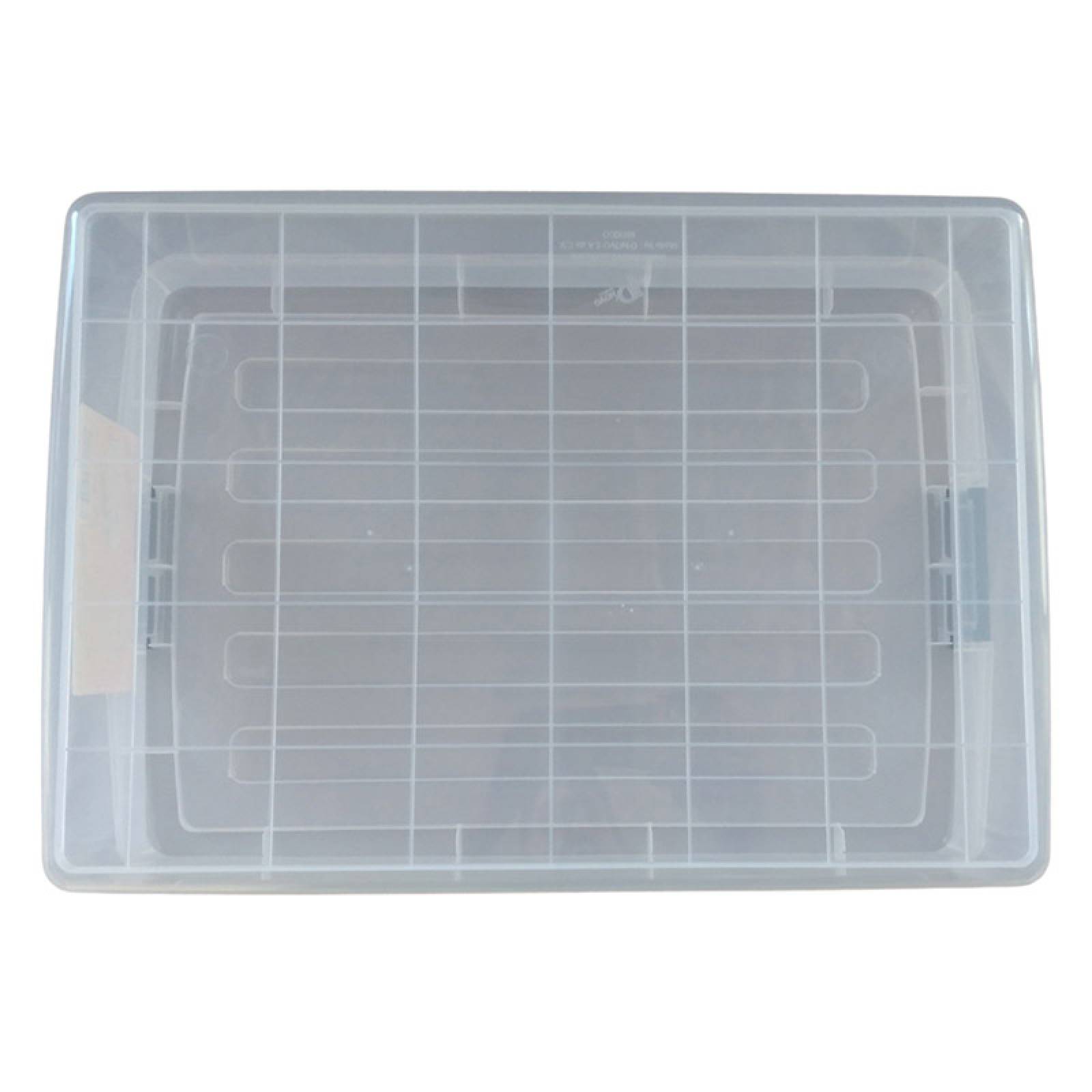 Caja de Plastico 32 litros Transparente Goliat - PEYO