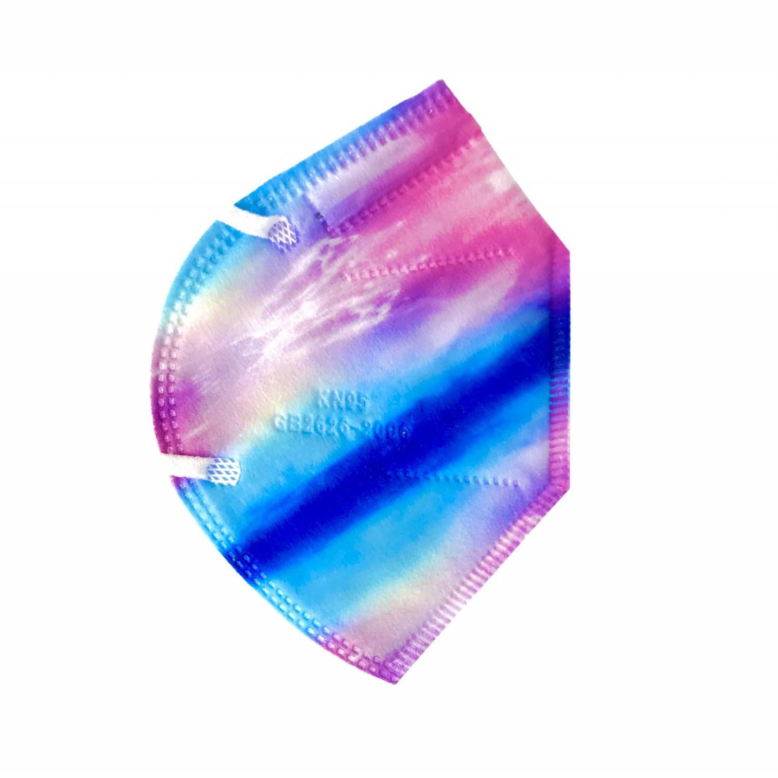 Kn95 Difuminados Cubrebocas Tomods 10pz Colores Adulto