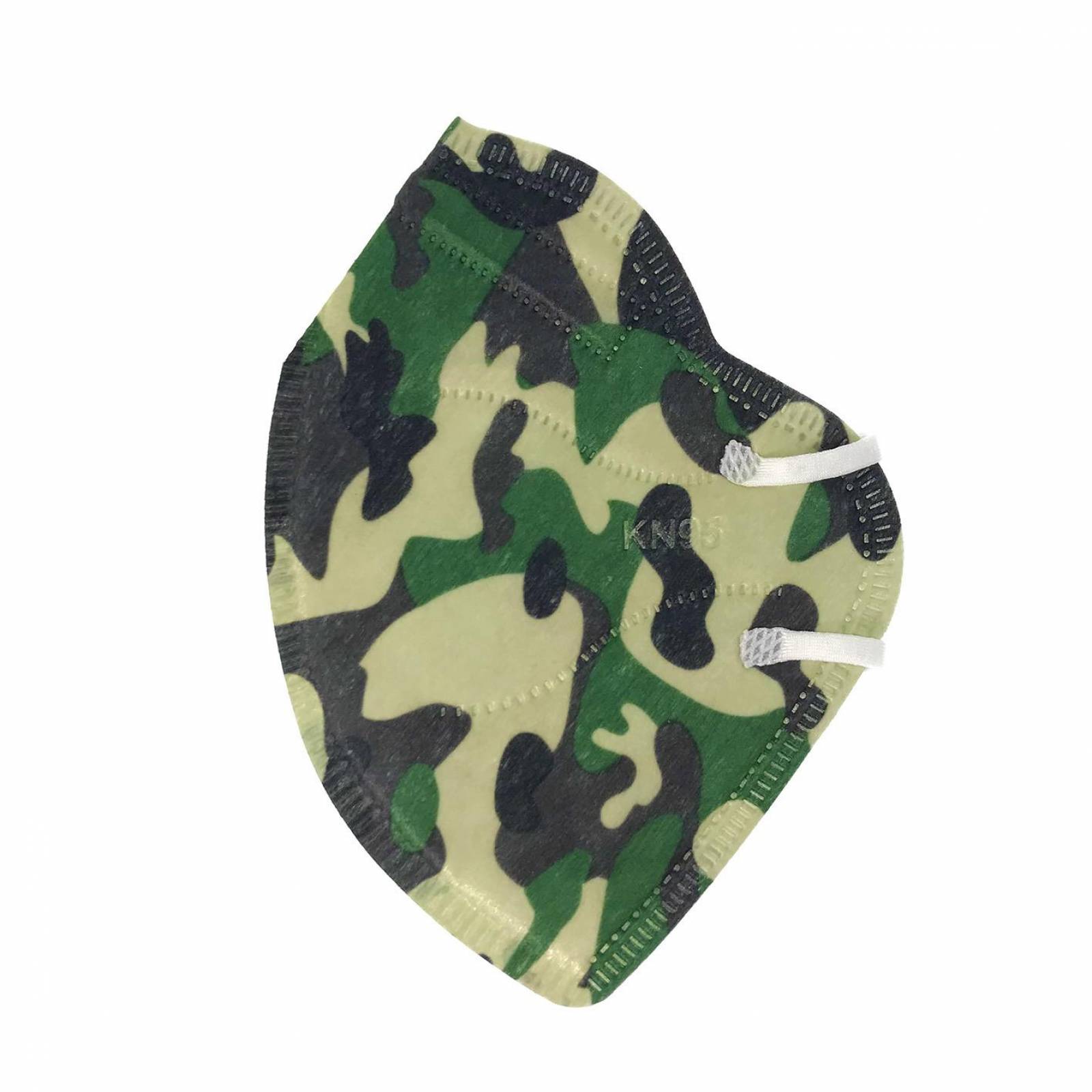 Cubrebocas Kn95 infantil Niño Mascarillas Tomods 10 Pzs Camuflaje