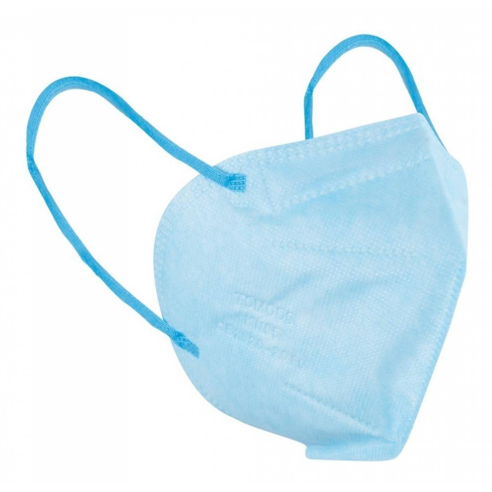Kn95 Mascarillas Cubrebocas Lavables Caja10pz Colores Tomods Azul cielo Azul Cielo