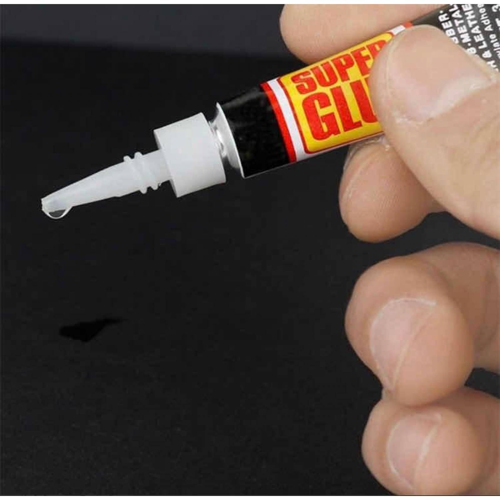Pegamento Transparente Super Glue Liquido Muy Fuerte 12pzs